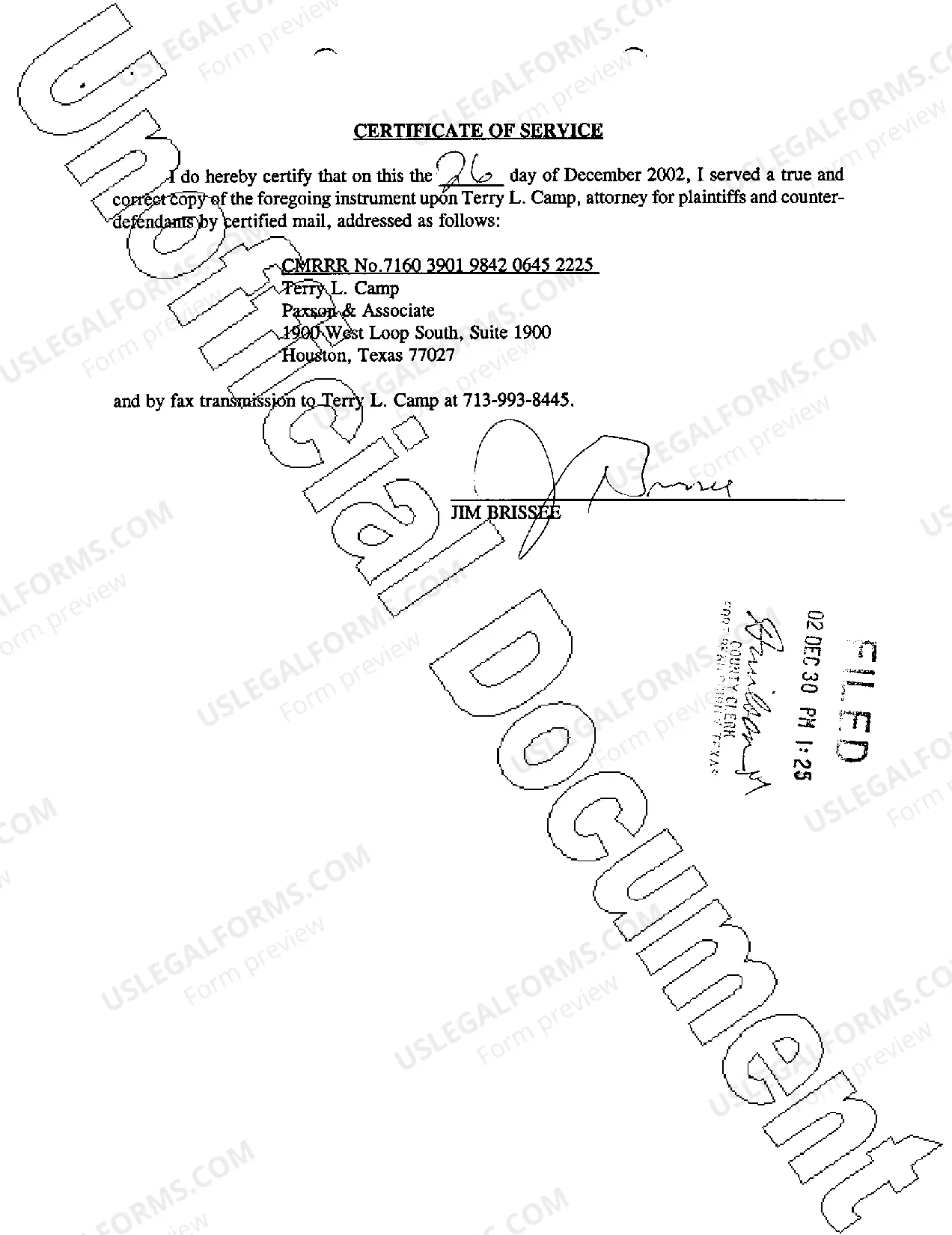 Preview A23 Notice of Hearing