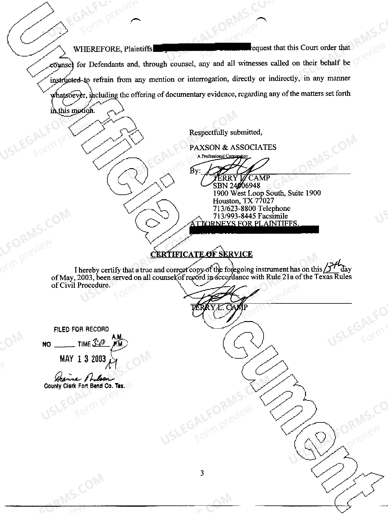 Preview A35 Plaintiff's Motion in Limine