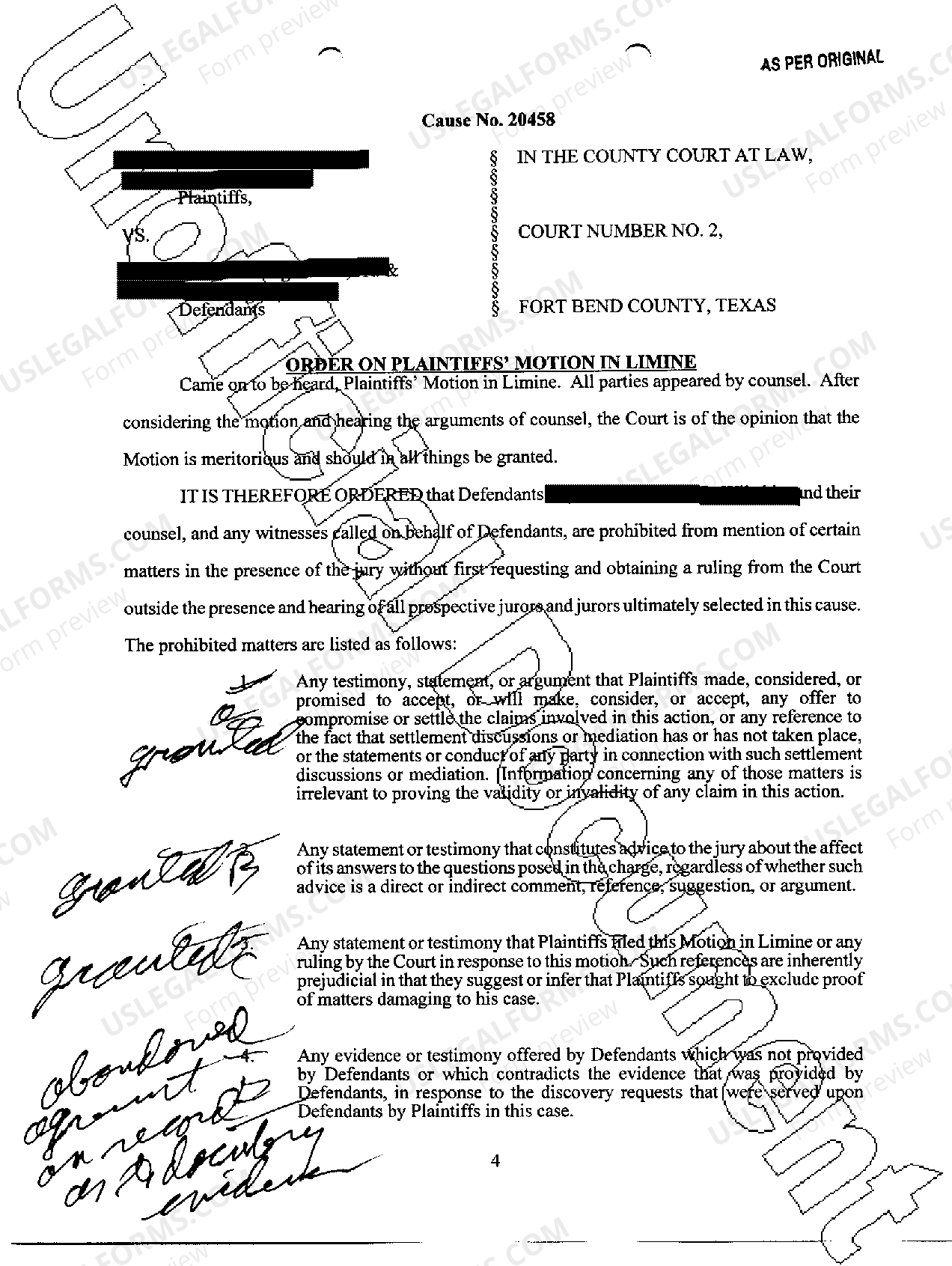 Sample Letter regarding Discharge of Debtor and Order Approving Trustee