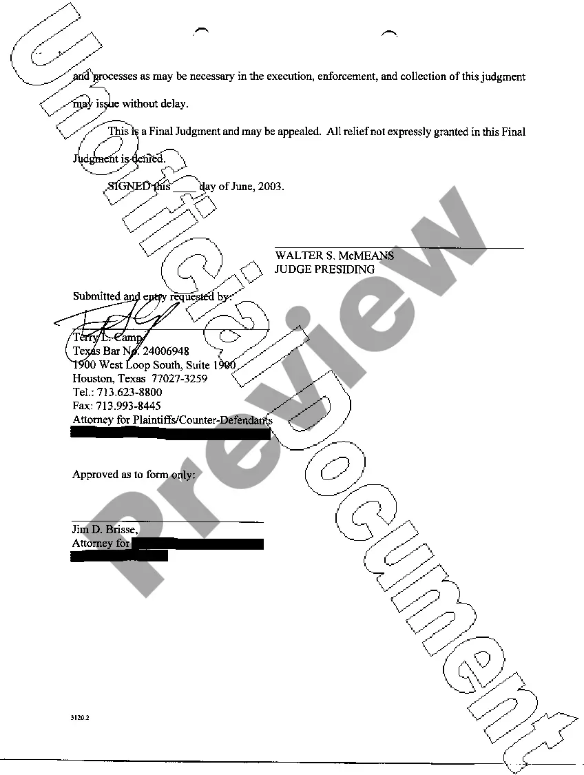 Preview A45 Final Judgment