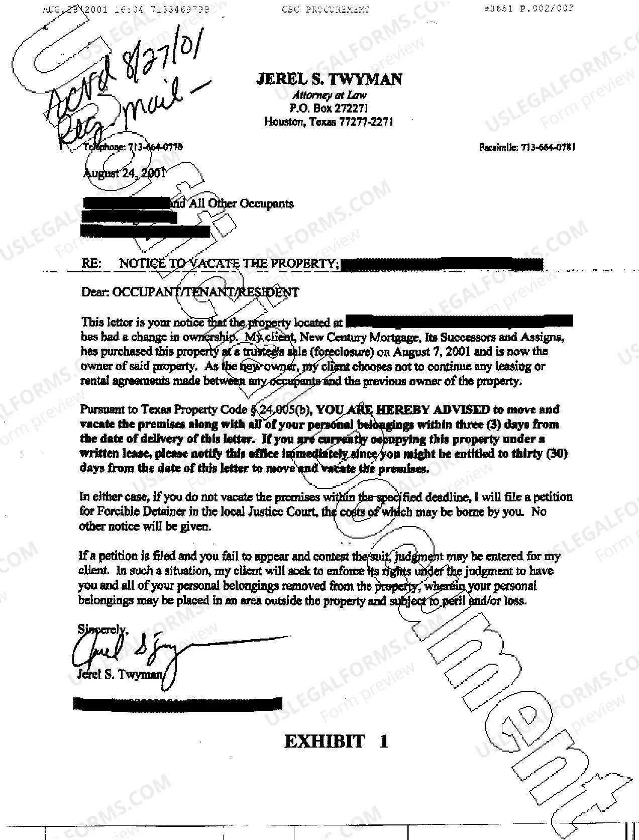 Preview A03 Defendant's Original Answer