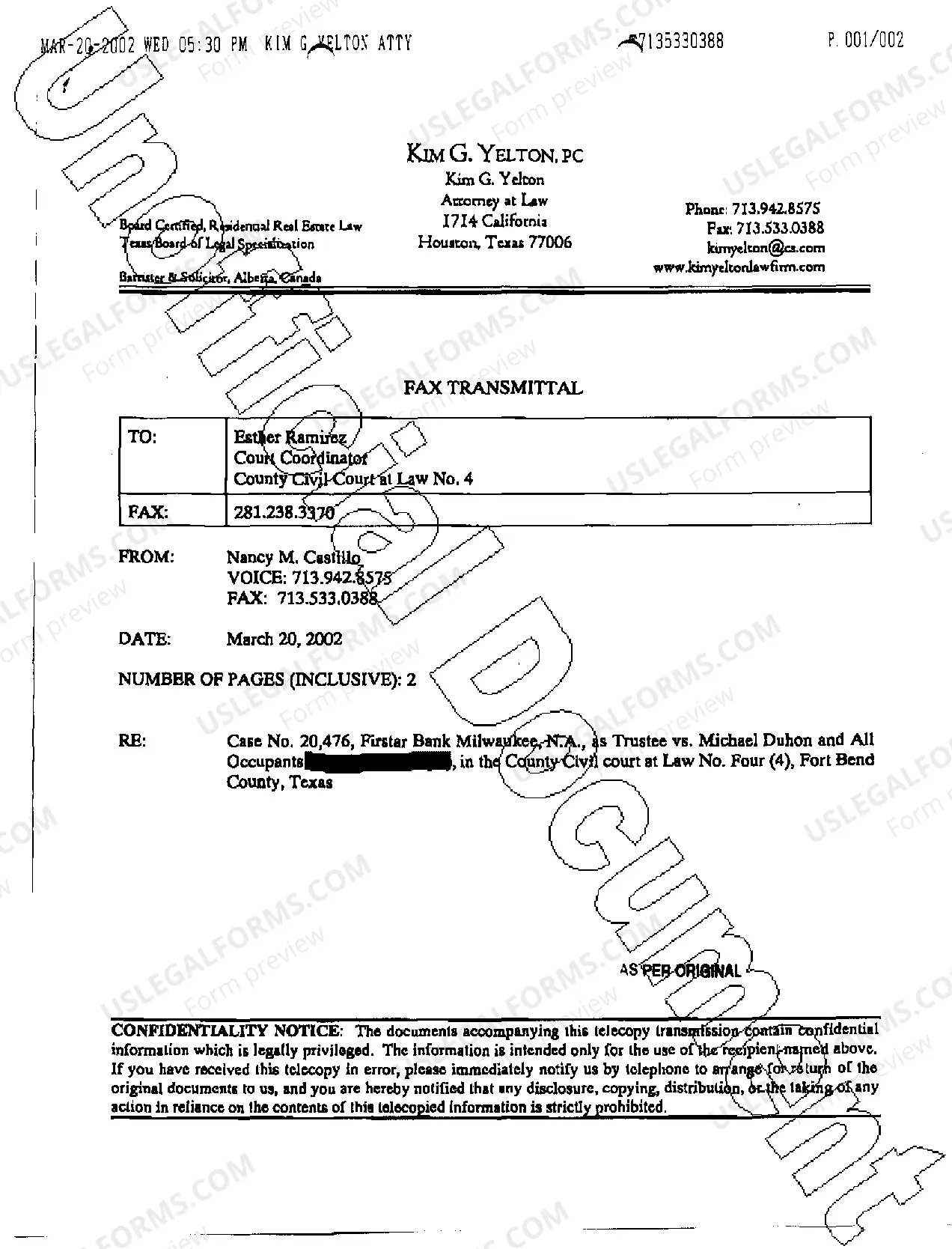 Preview A07 Correspondence Letter