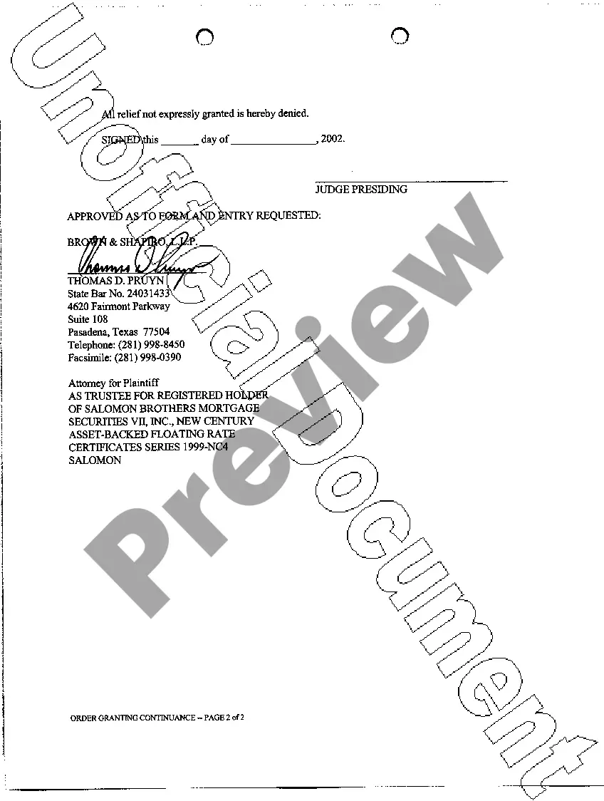 Get A13 Order Granting Request for Hearing Preview A13 Order Granting Request for Hearing