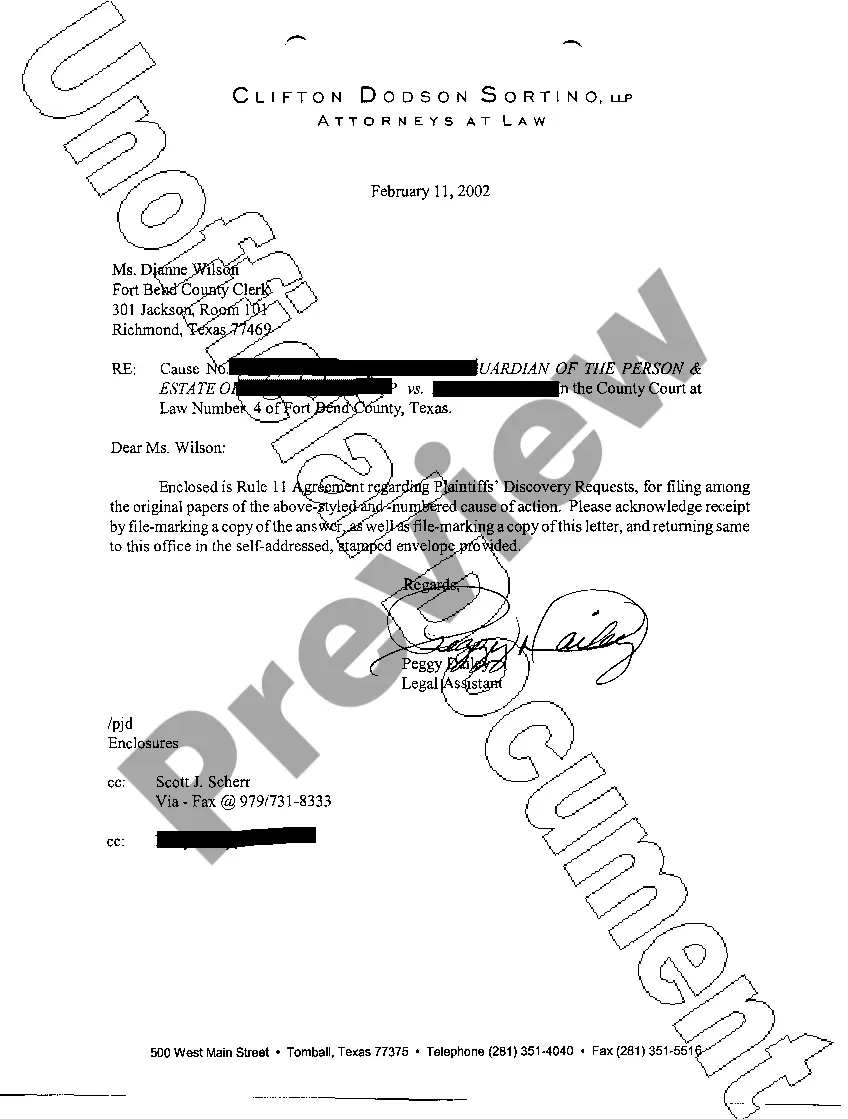 Preview A05 Rule 11 Agreement