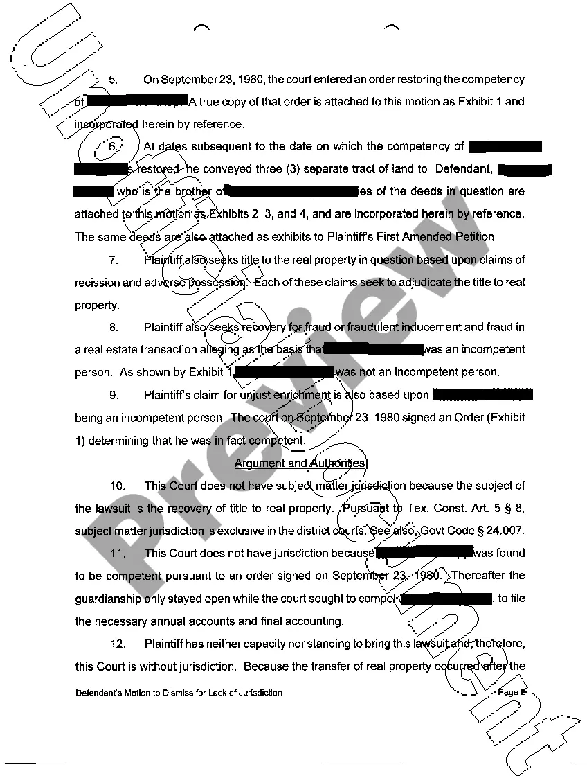 Preview A08 Defendant's Motion to Dismiss