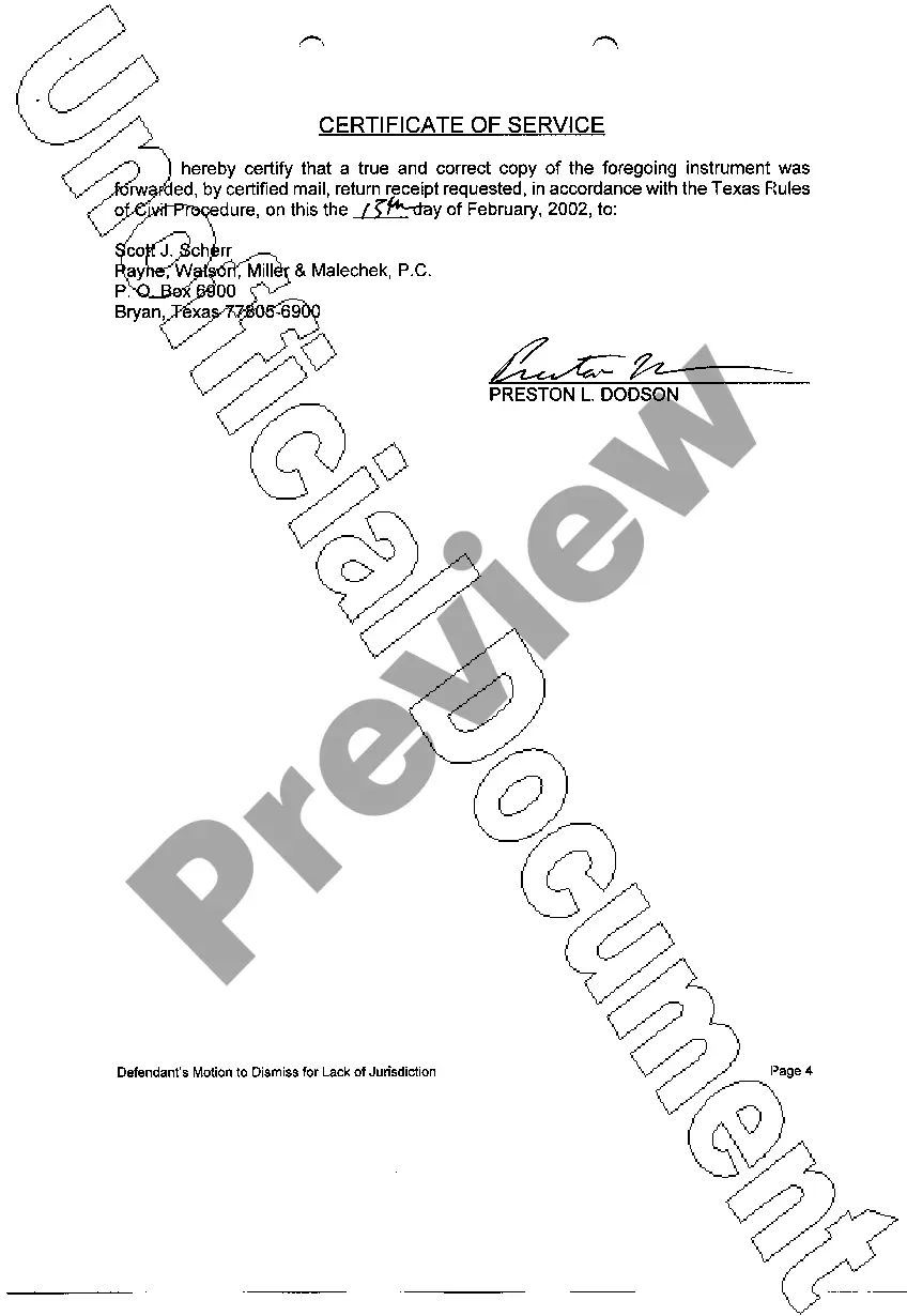 Preview A08 Defendant's Motion to Dismiss