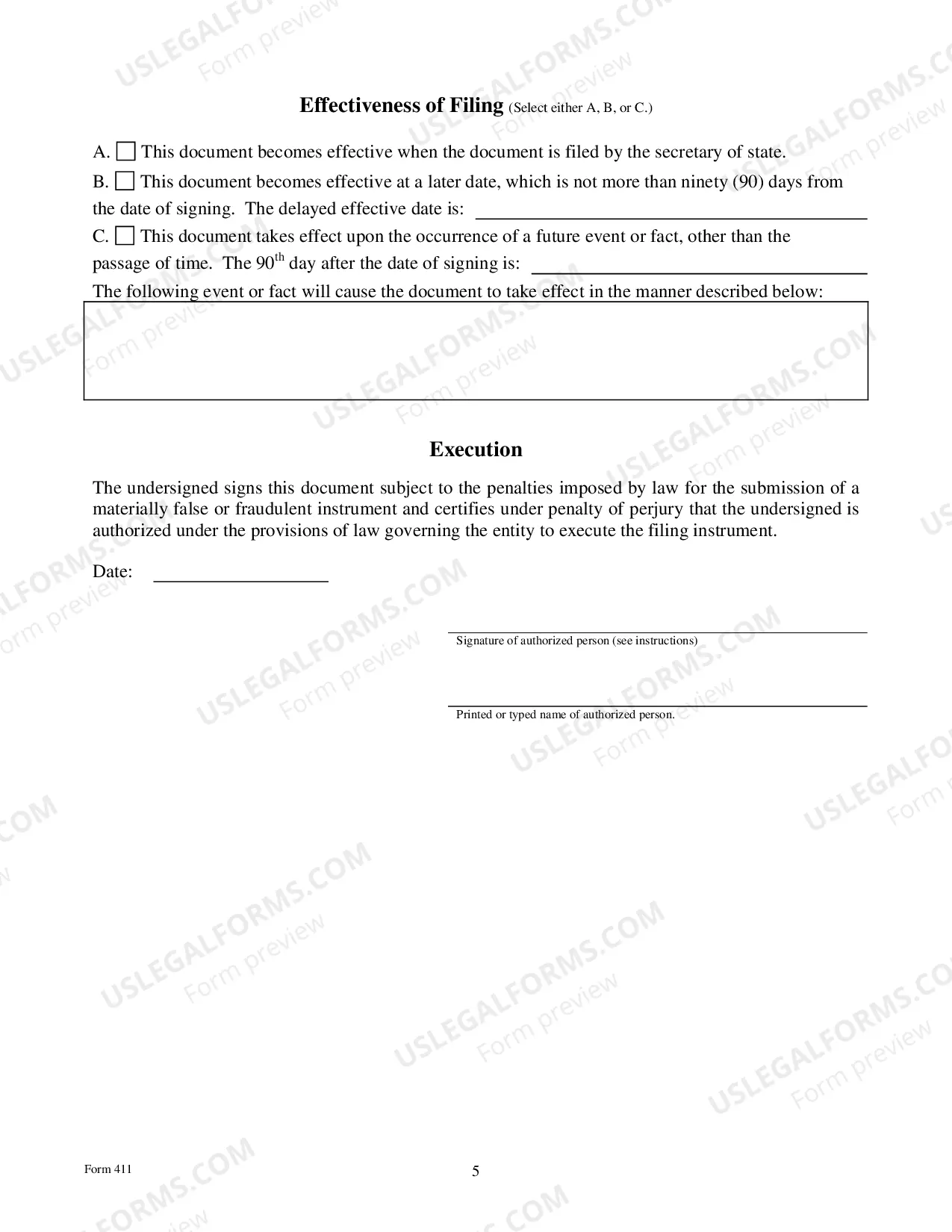 Preview Amendment To Registration By An Out-Of-State Financial Institution