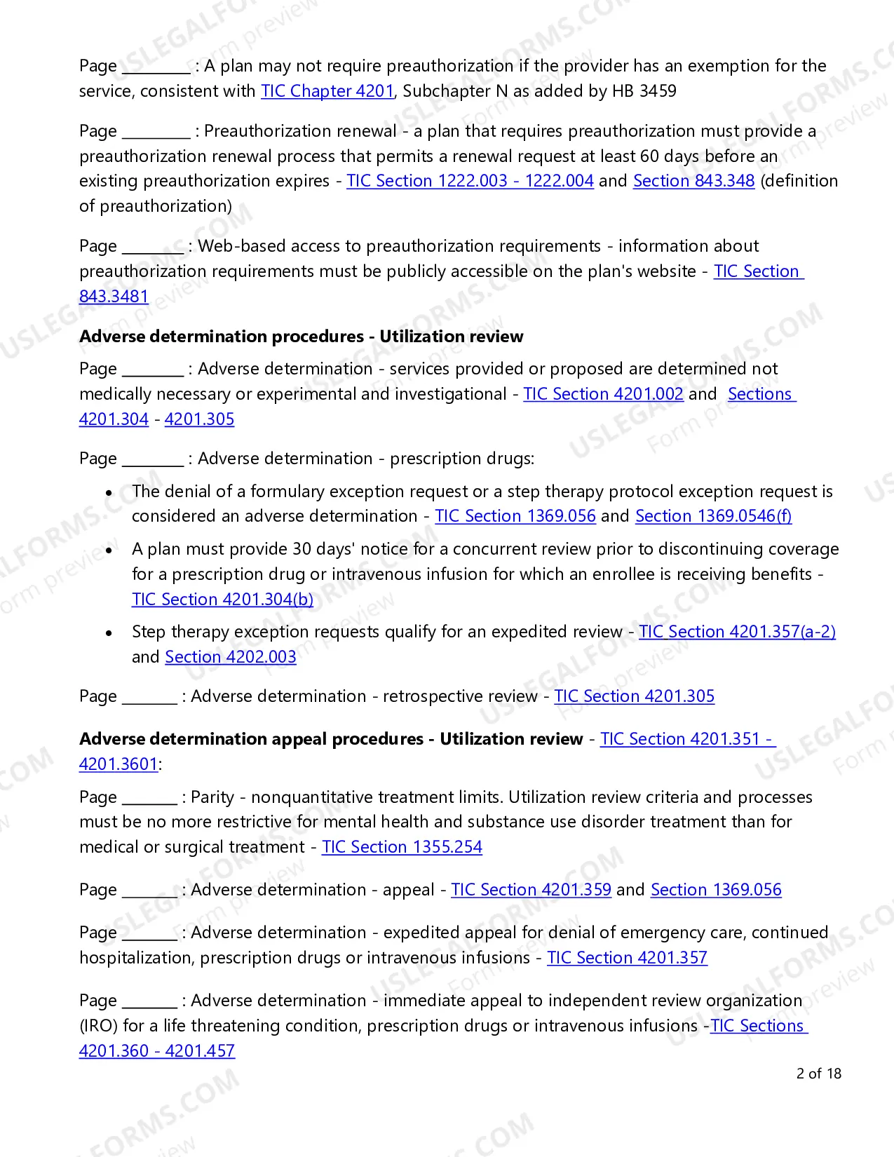 Preview Evidence of Coverage (EOC) Checklist - Individual Plans