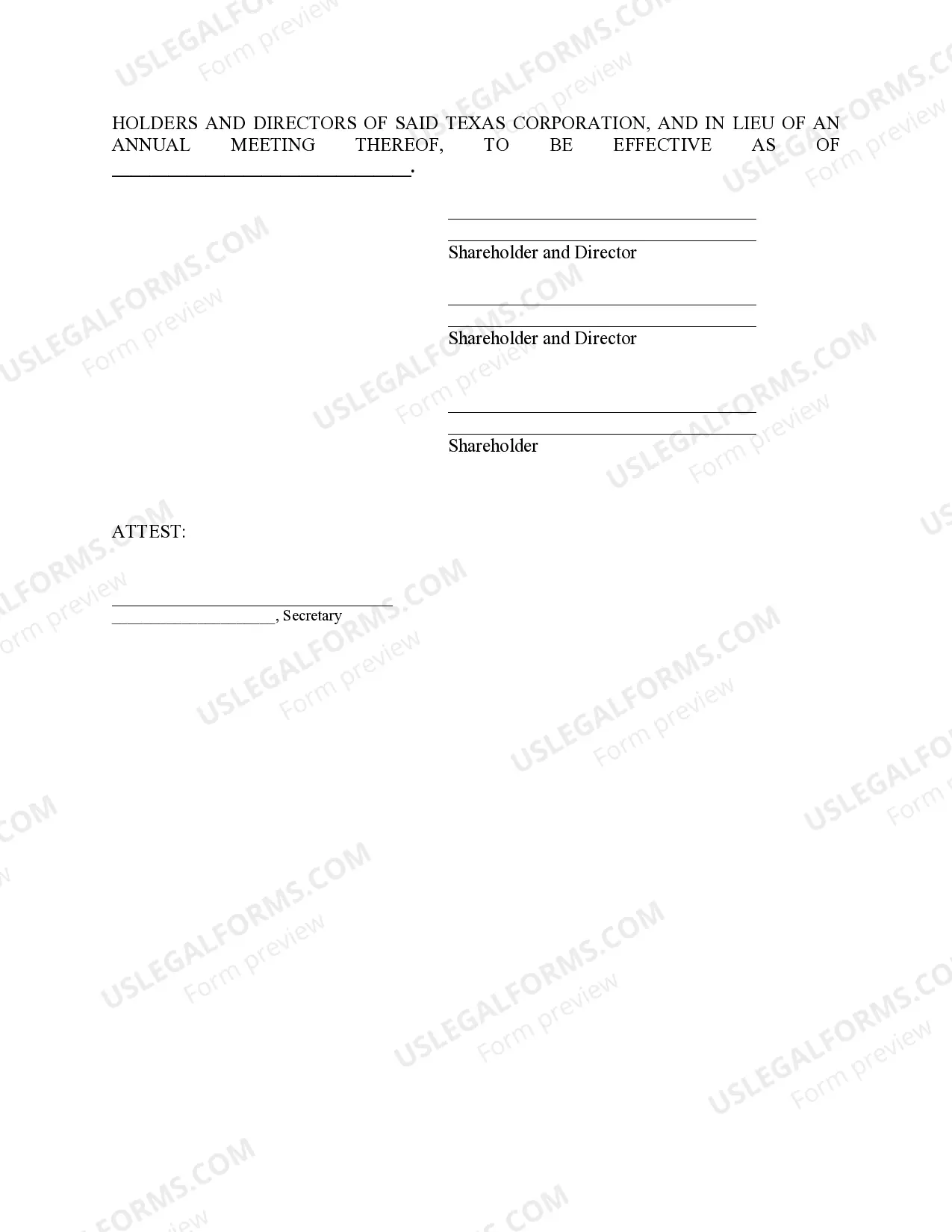 Preview Annual Minutes
