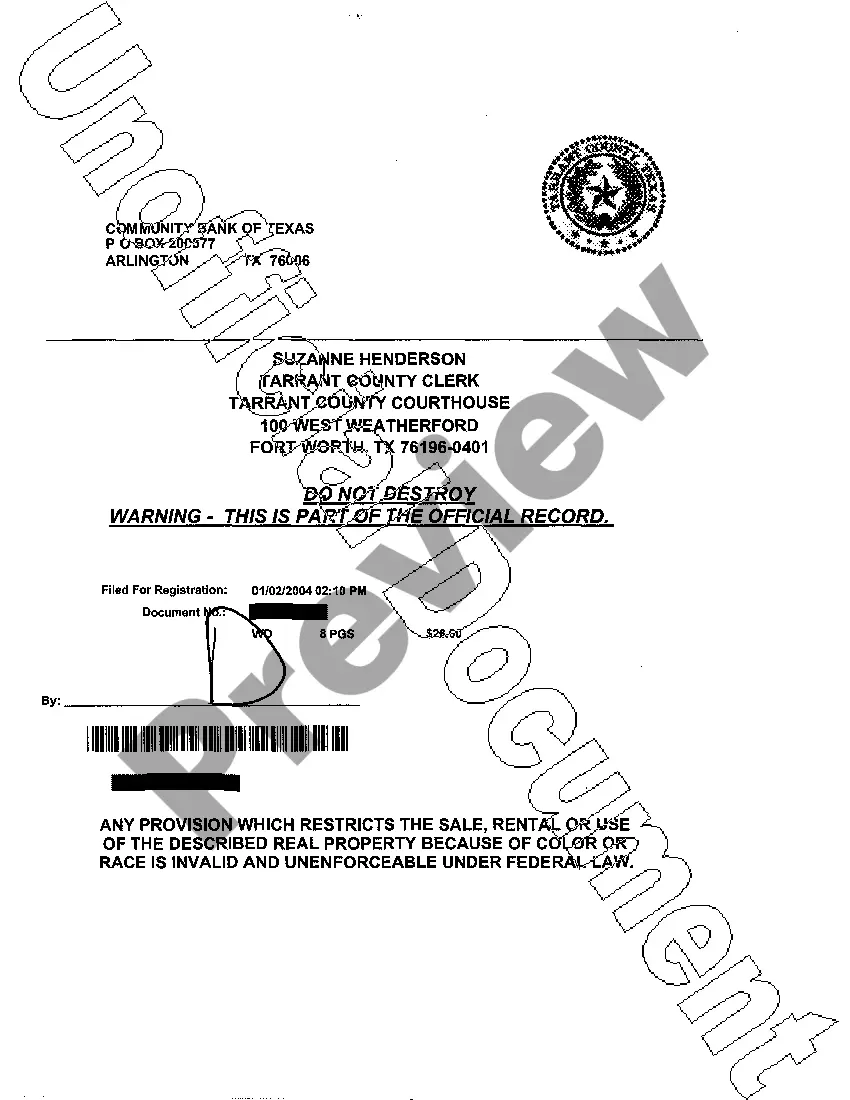 Preview Assignment of Leases and Rents