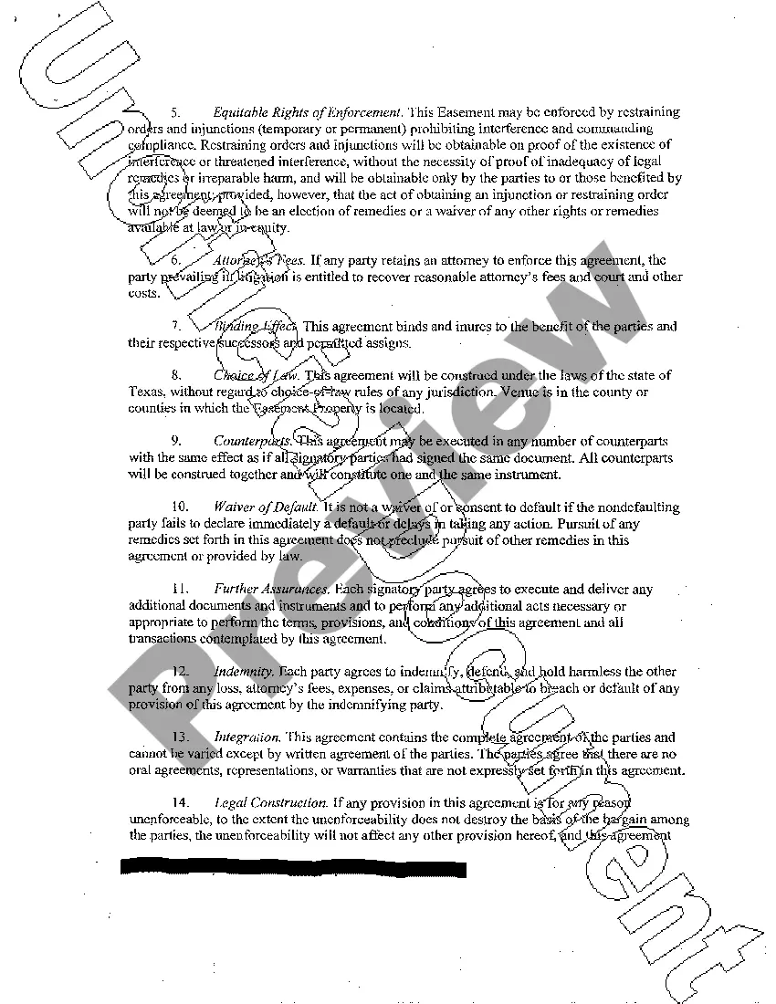 Get Gas Pipeline Easement Preview Gas Pipeline Easement