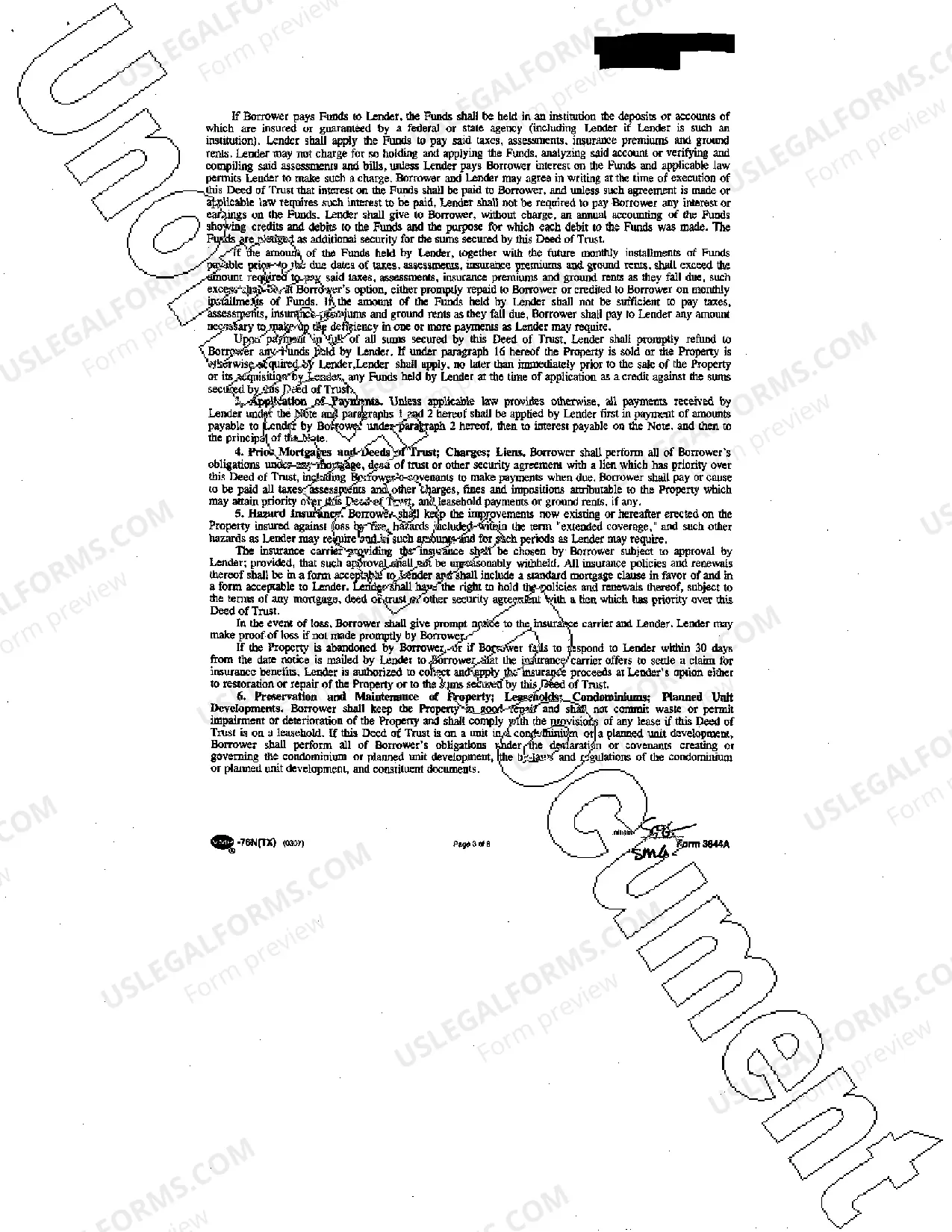 Preview Purchase Money Deed of Trust