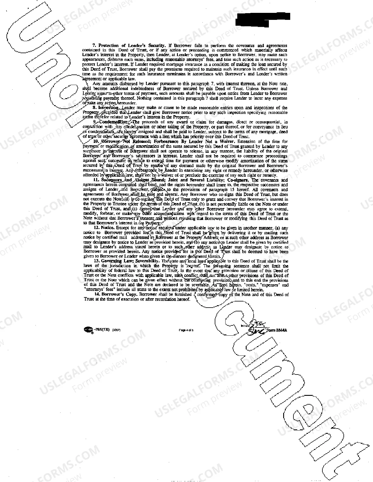 Preview Purchase Money Deed of Trust