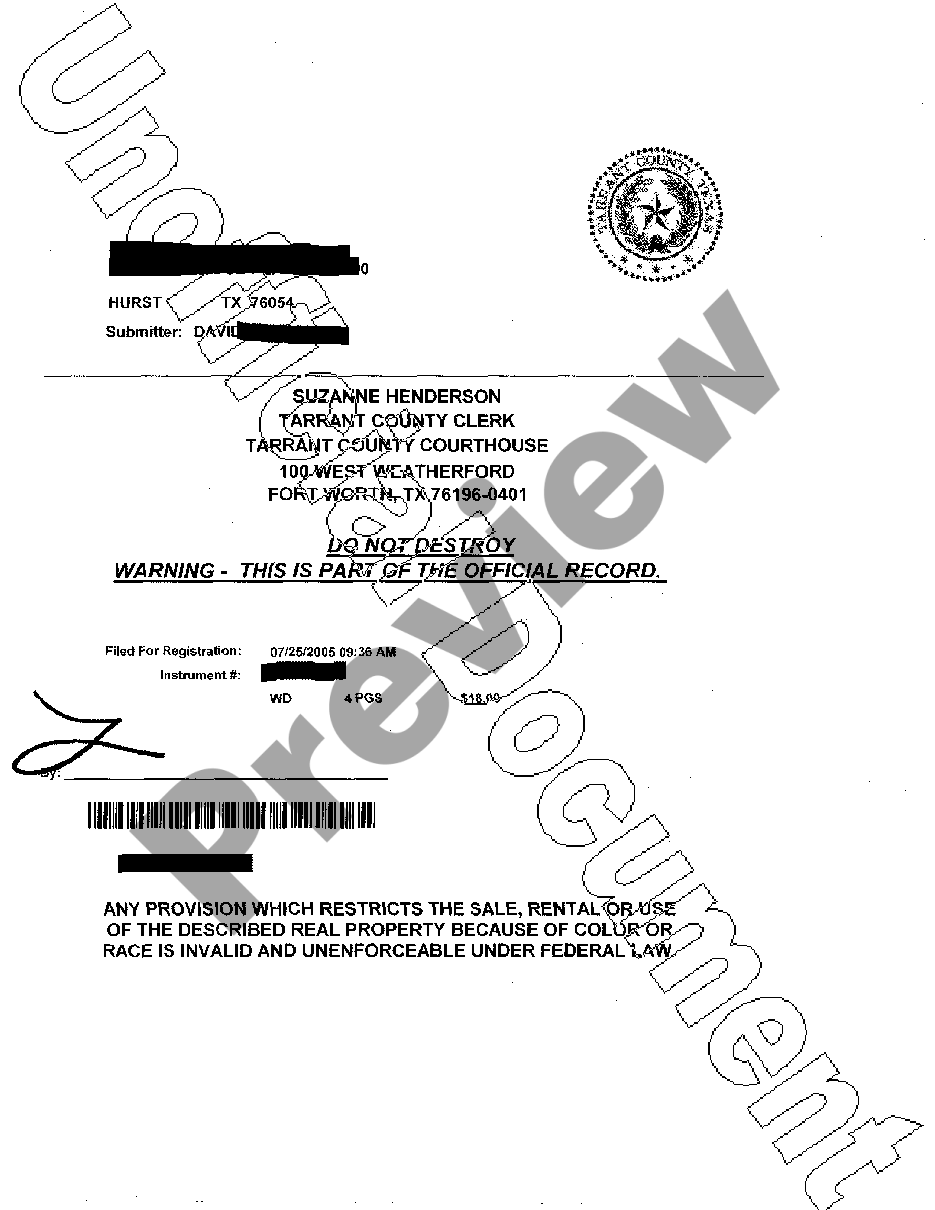 Texas Deed In Lieu Of Foreclosure What Does A Deed Look Like In Texas   4 