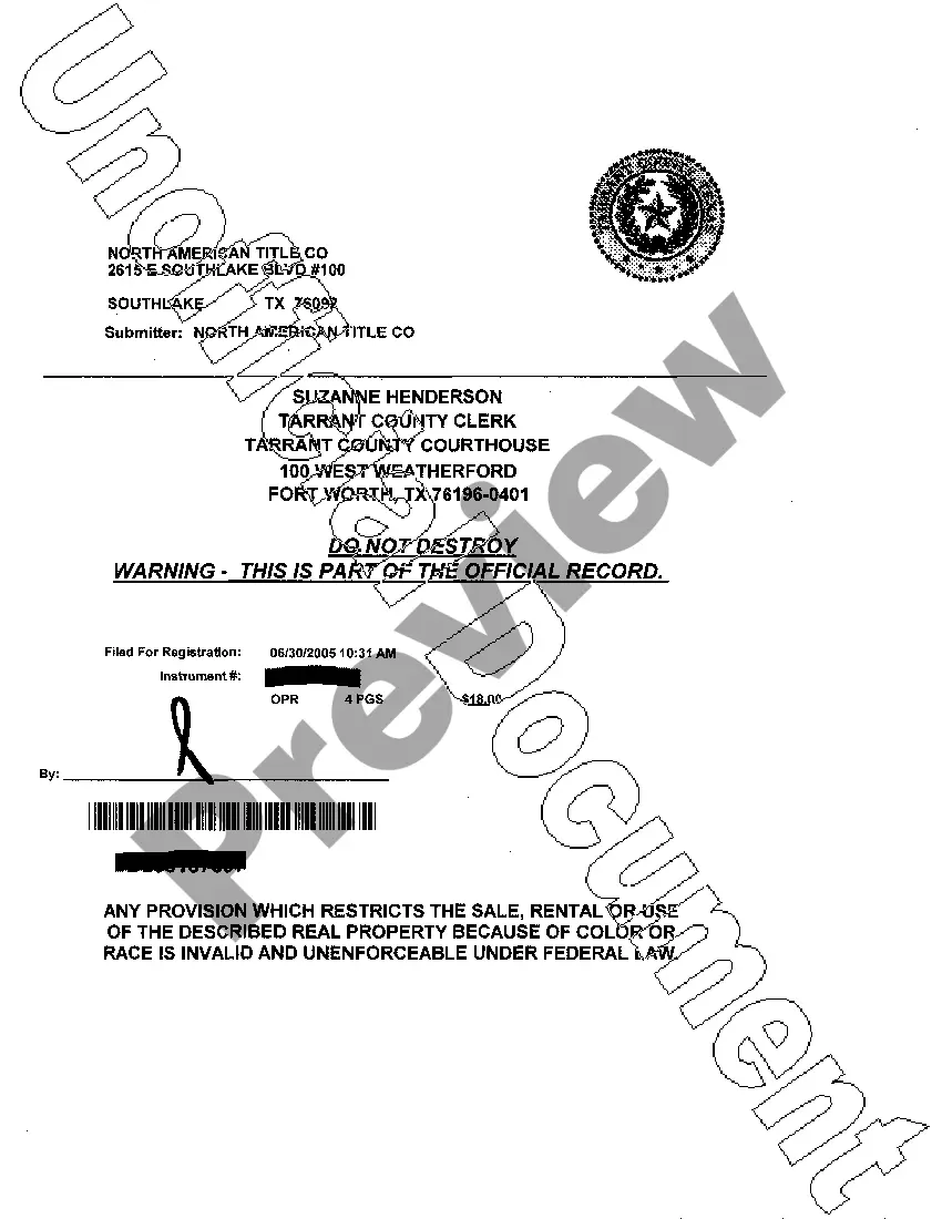 Preview Memorandum of Option