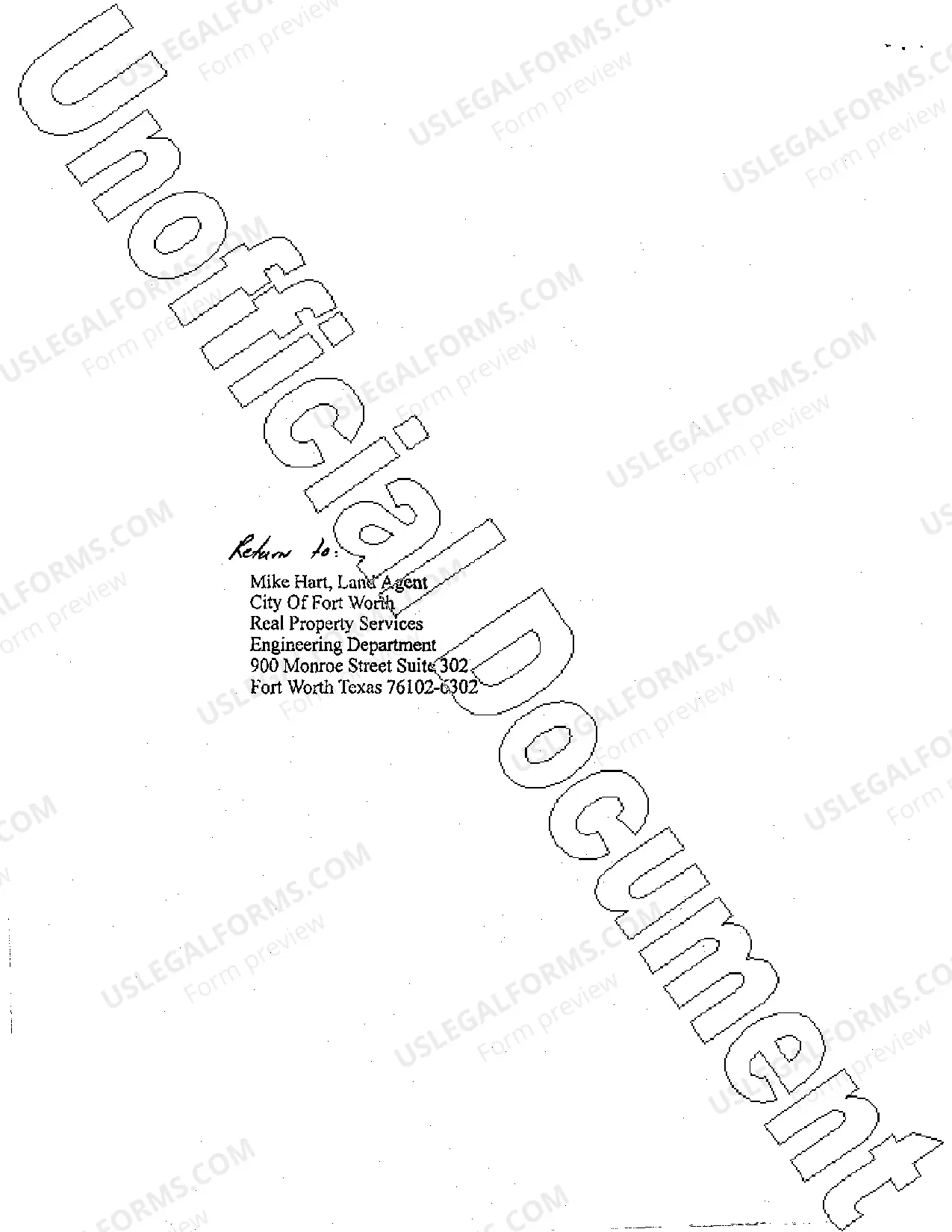 Preview Permanent Sanitary Sewer Easement