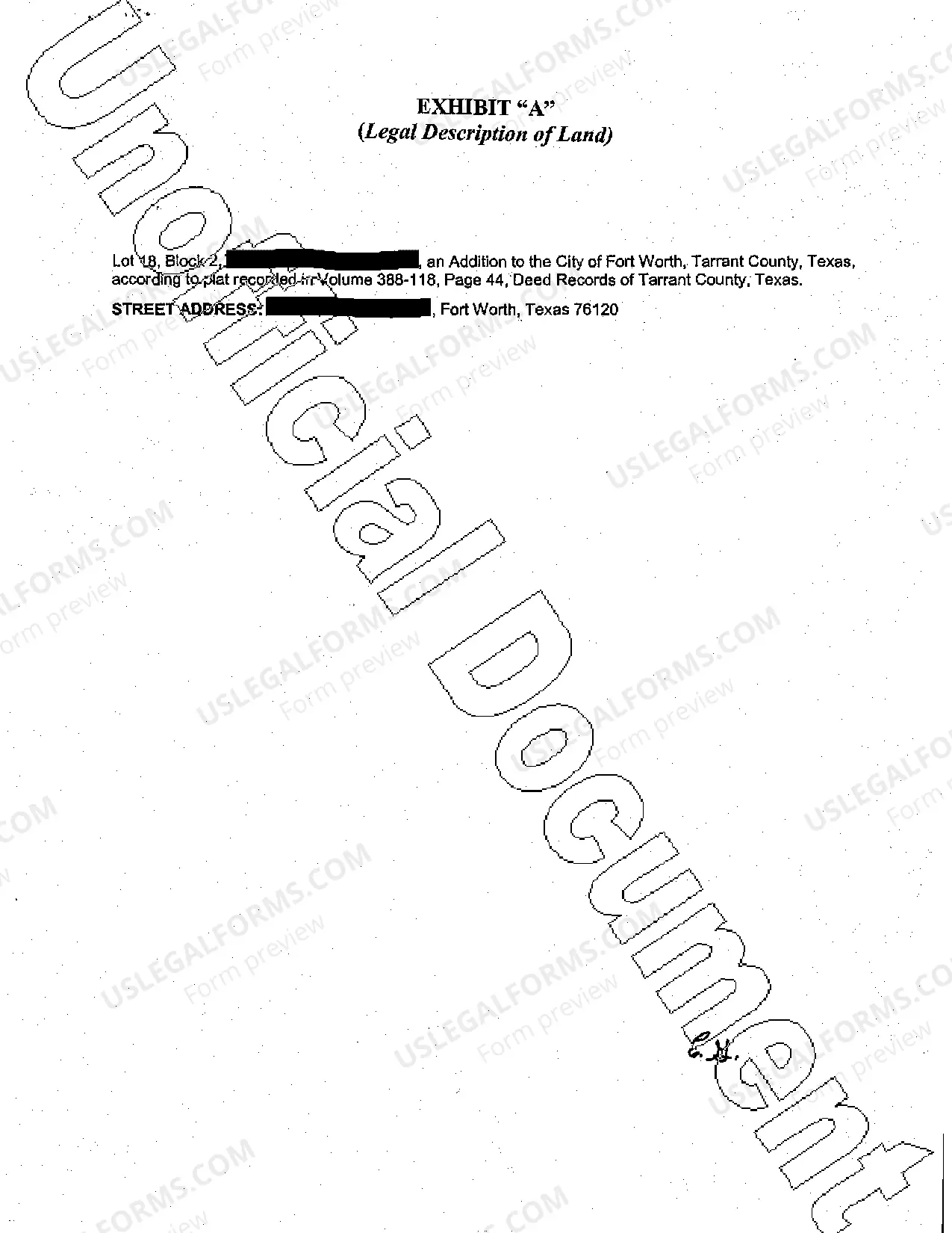 Preview Purchase Money Deed of Trust