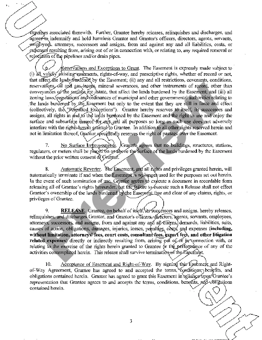 Get Easement and Right-of-Way Agreement Preview Easement and Right-of-Way Agreement