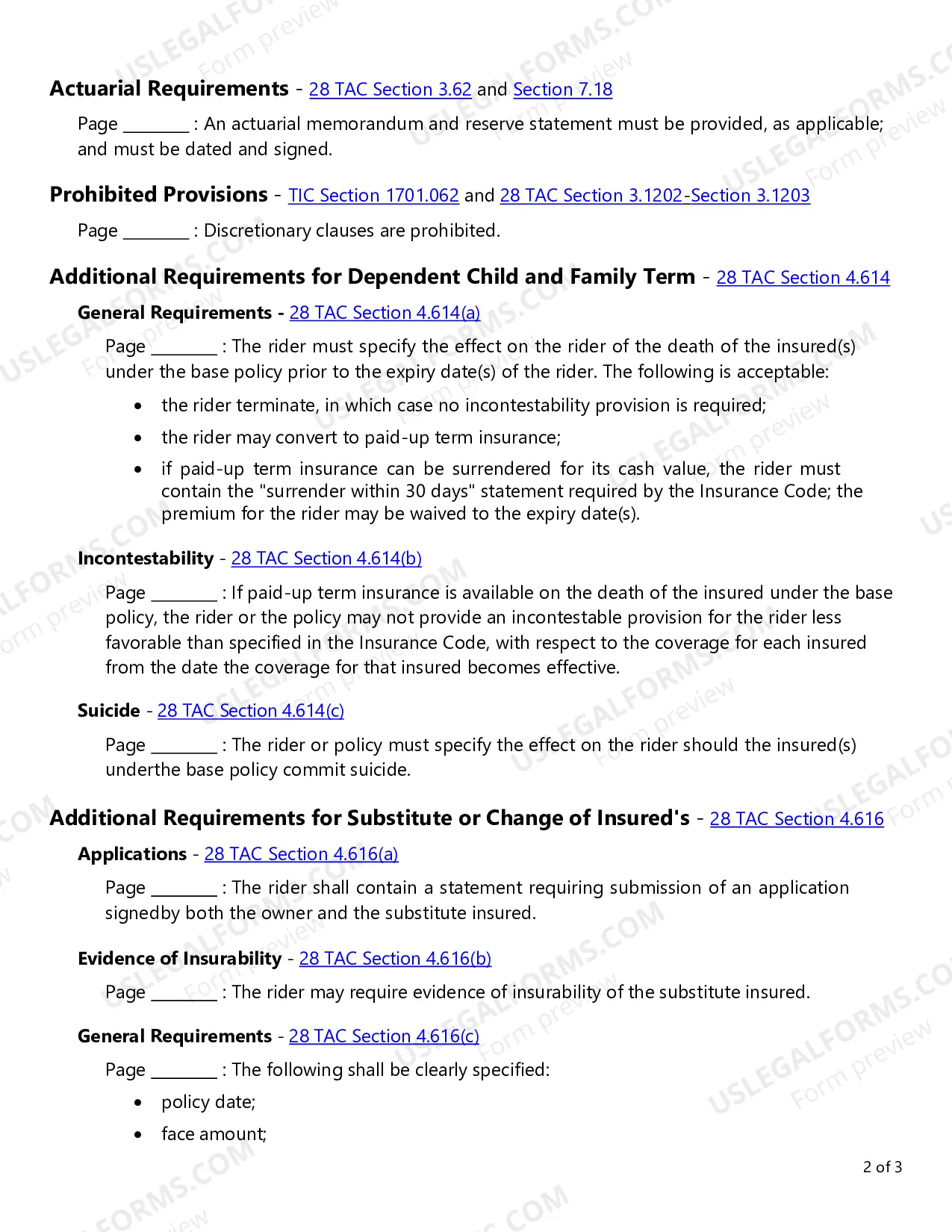 Preview Additional Insured's Checklist