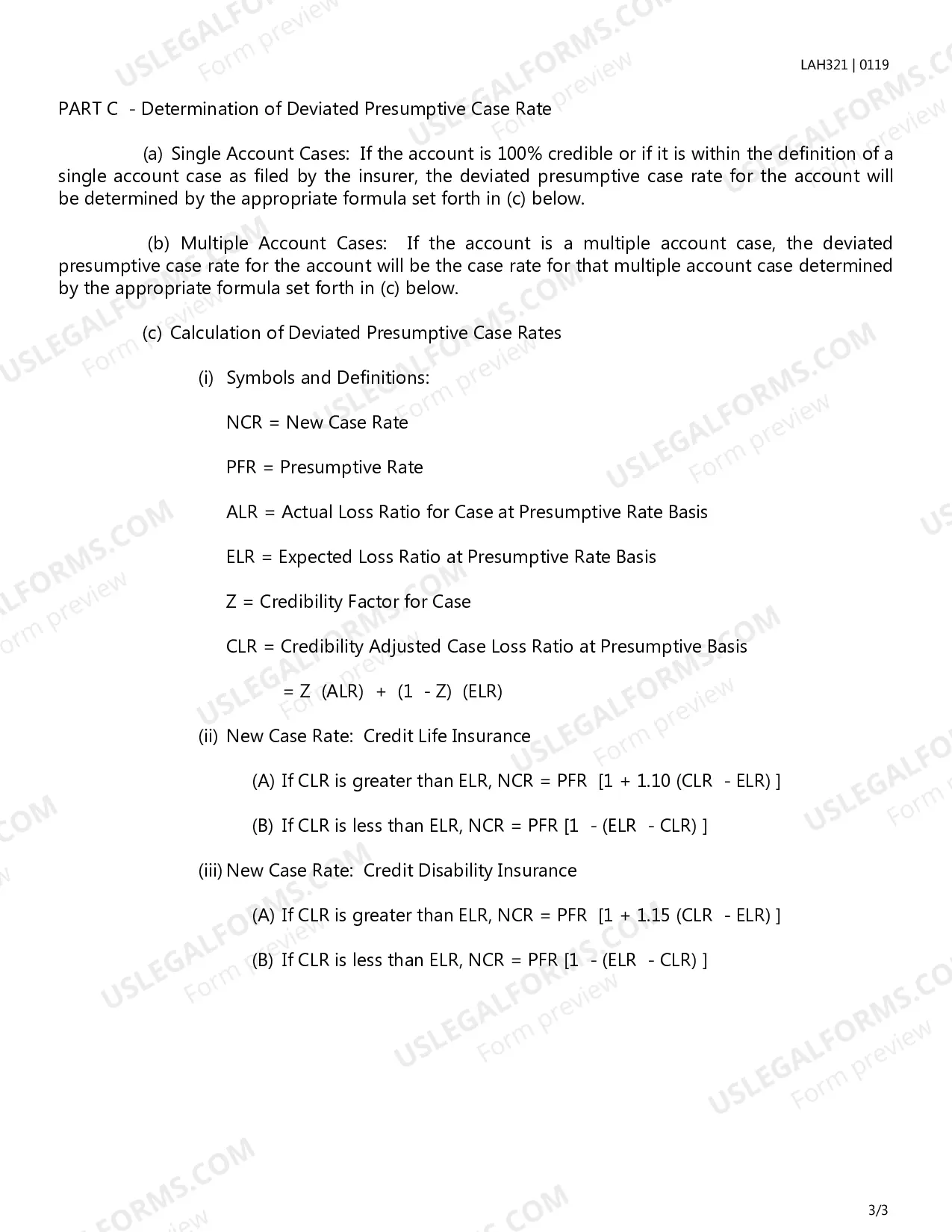 Preview Credit Insurance Deviation Request Form