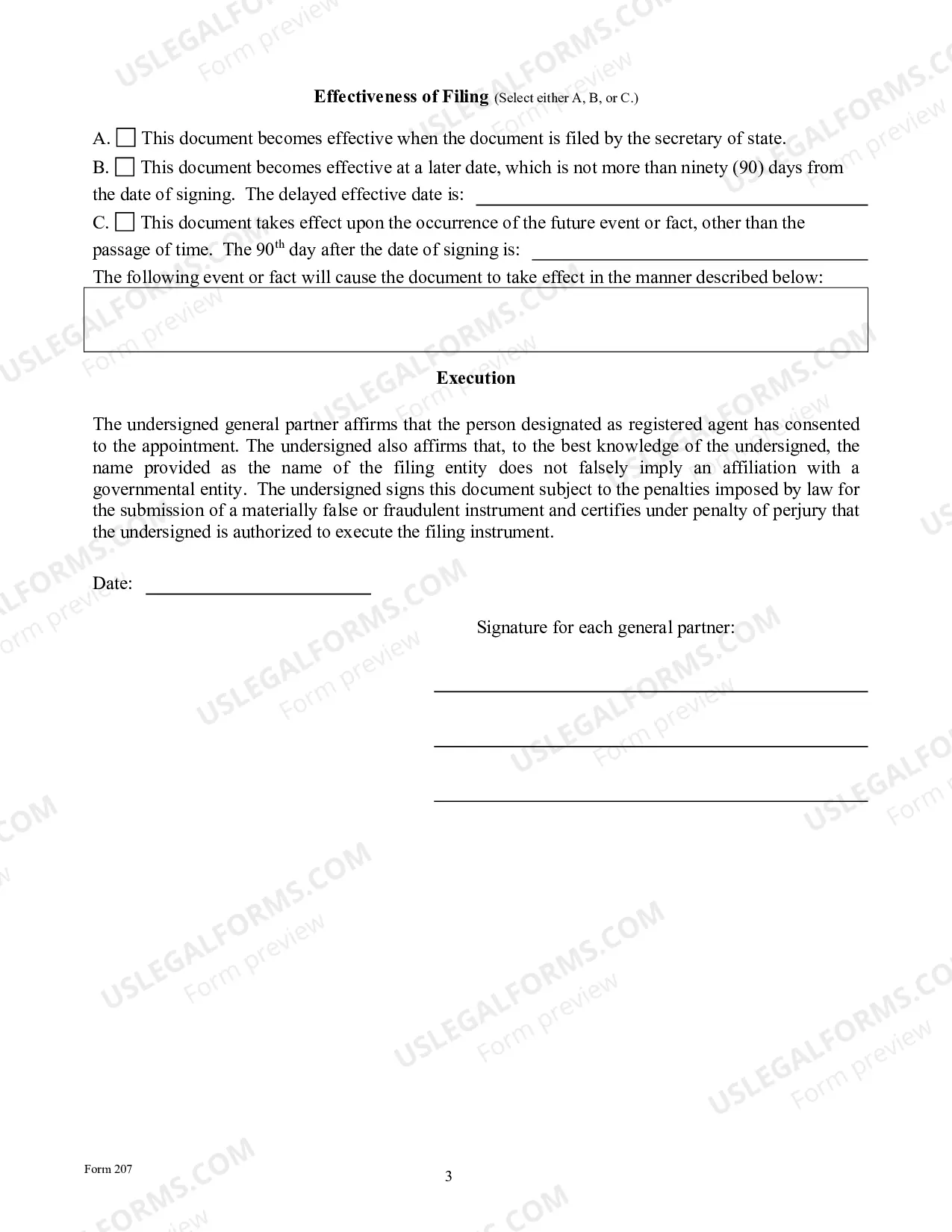 Preview Certificate of Formation-Limited Partnership