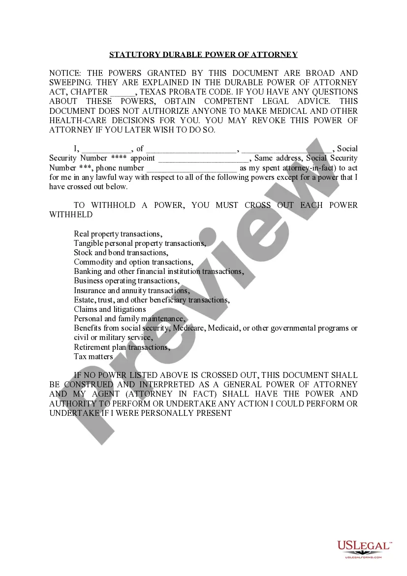 Get Certification of Durable Power of Attorney Preview Certification of Durable Power of Attorney