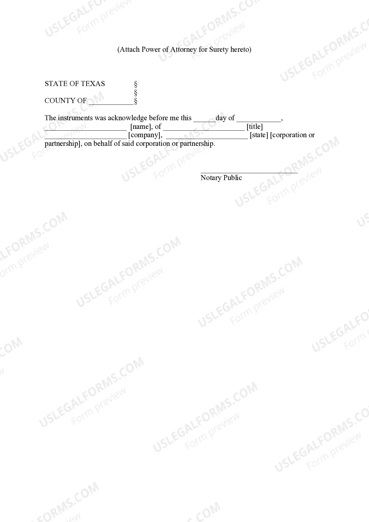Preview Contractor Labor and Material Payment BondBond