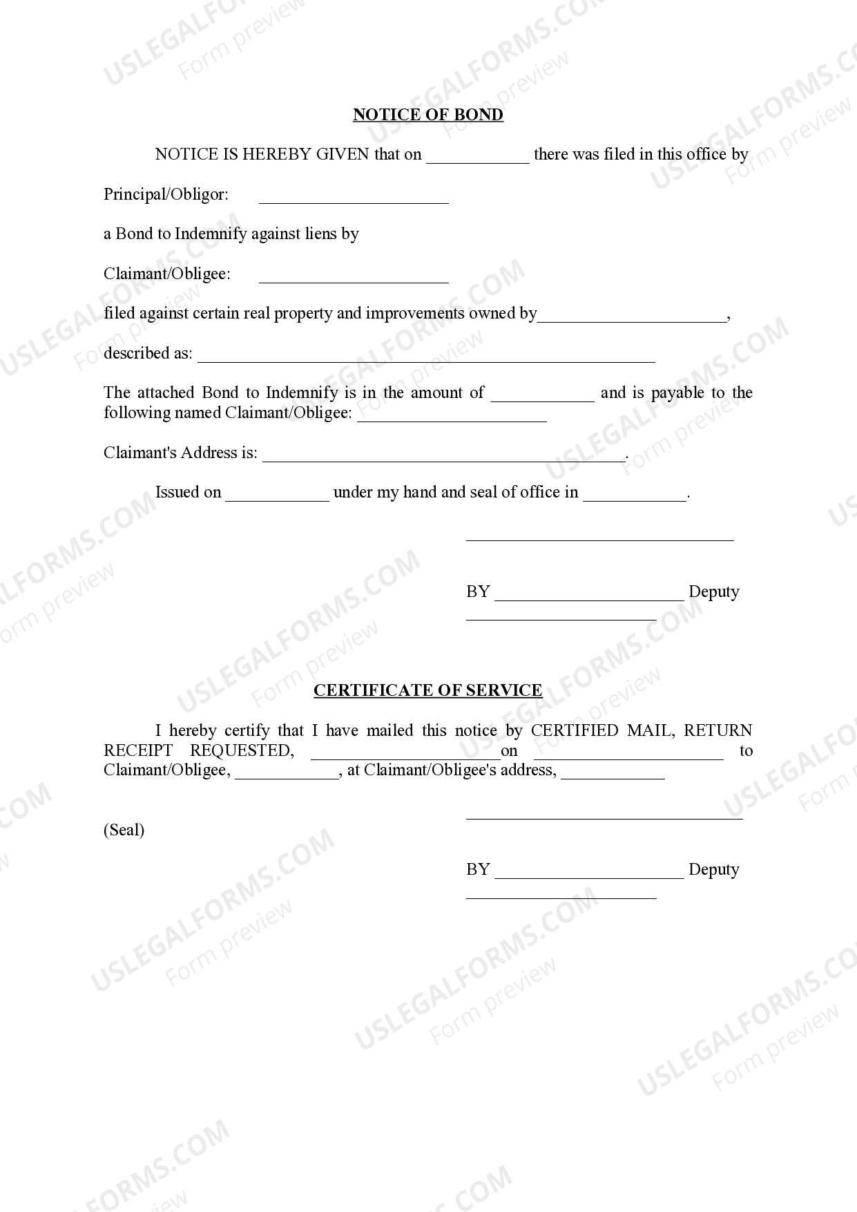 Texas Release of Lien Bond Release Of Lien Bond Form US Legal Forms