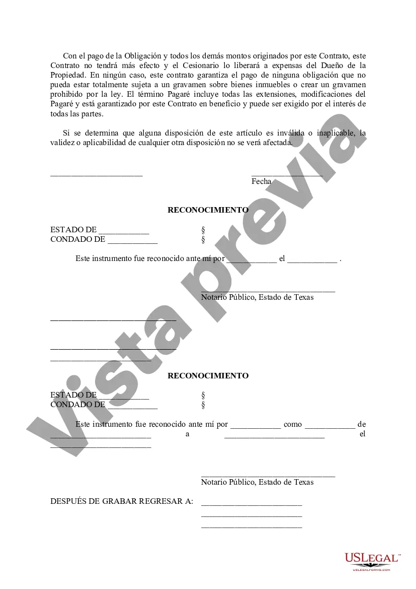 Preview Contrato de gravamen fiscal