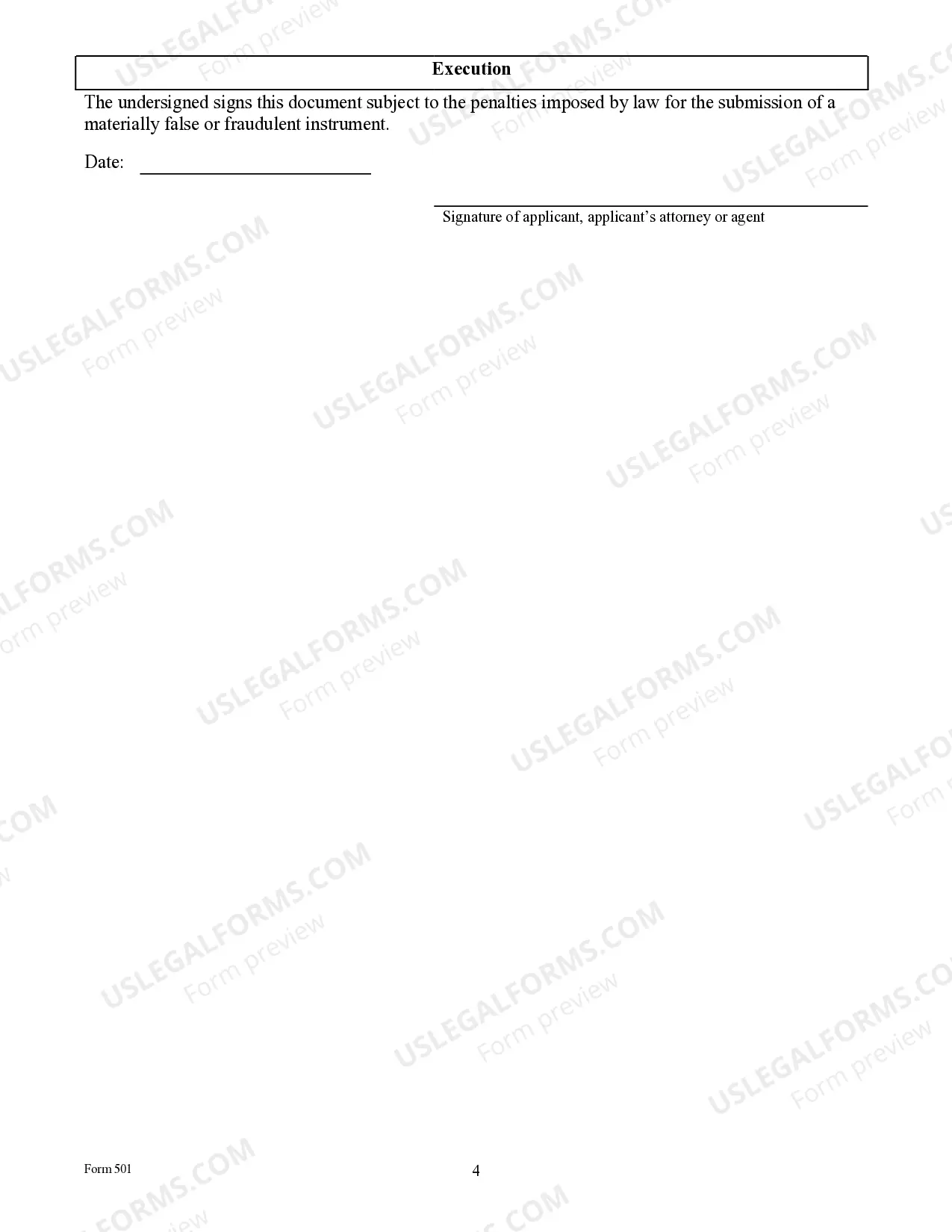 Preview Application for Name Reservation