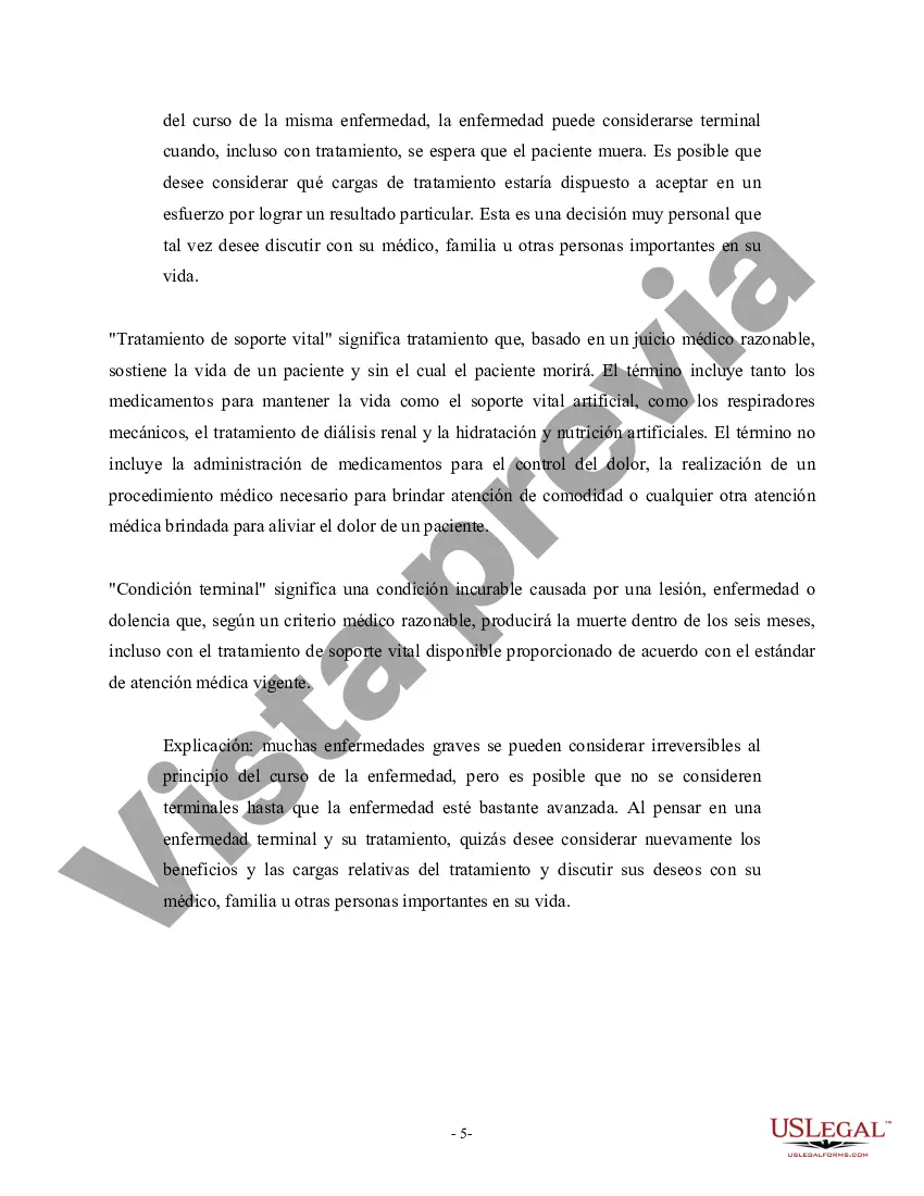 Preview Directiva para médicos en nombre de un menor