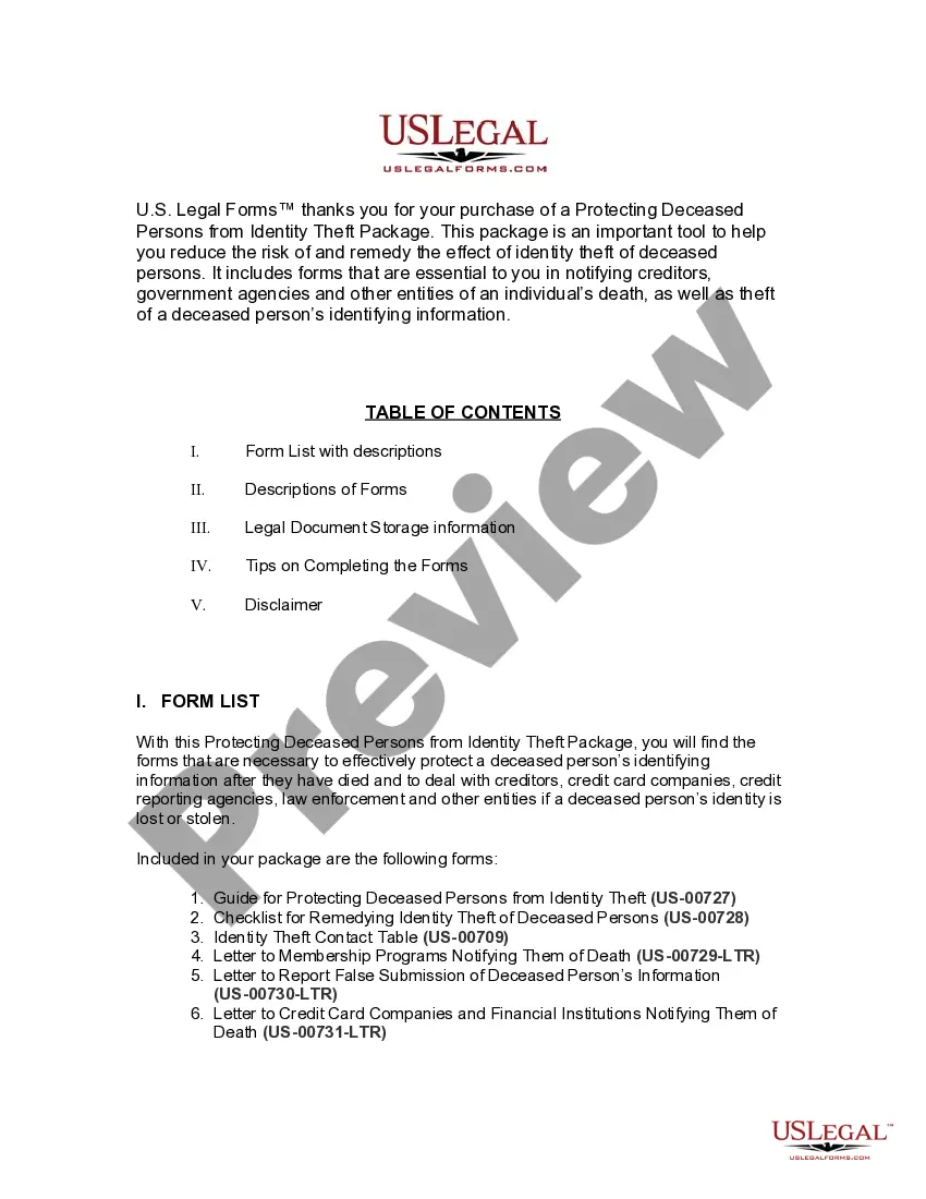 Get Texas Protecting Deceased Persons from Identity Theft Preview Texas Protecting Deceased Persons from Identity Theft