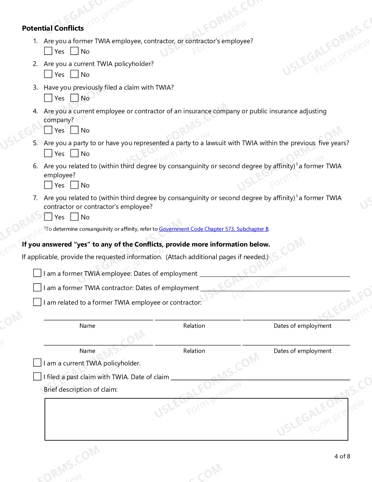 Preview Request for Application - Mediators