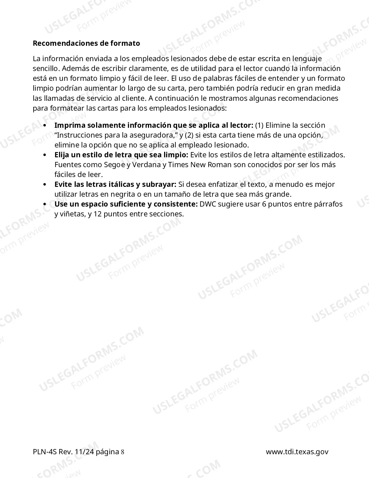 Preview Notice Regarding Eligibility for Lifetime Income Benefits