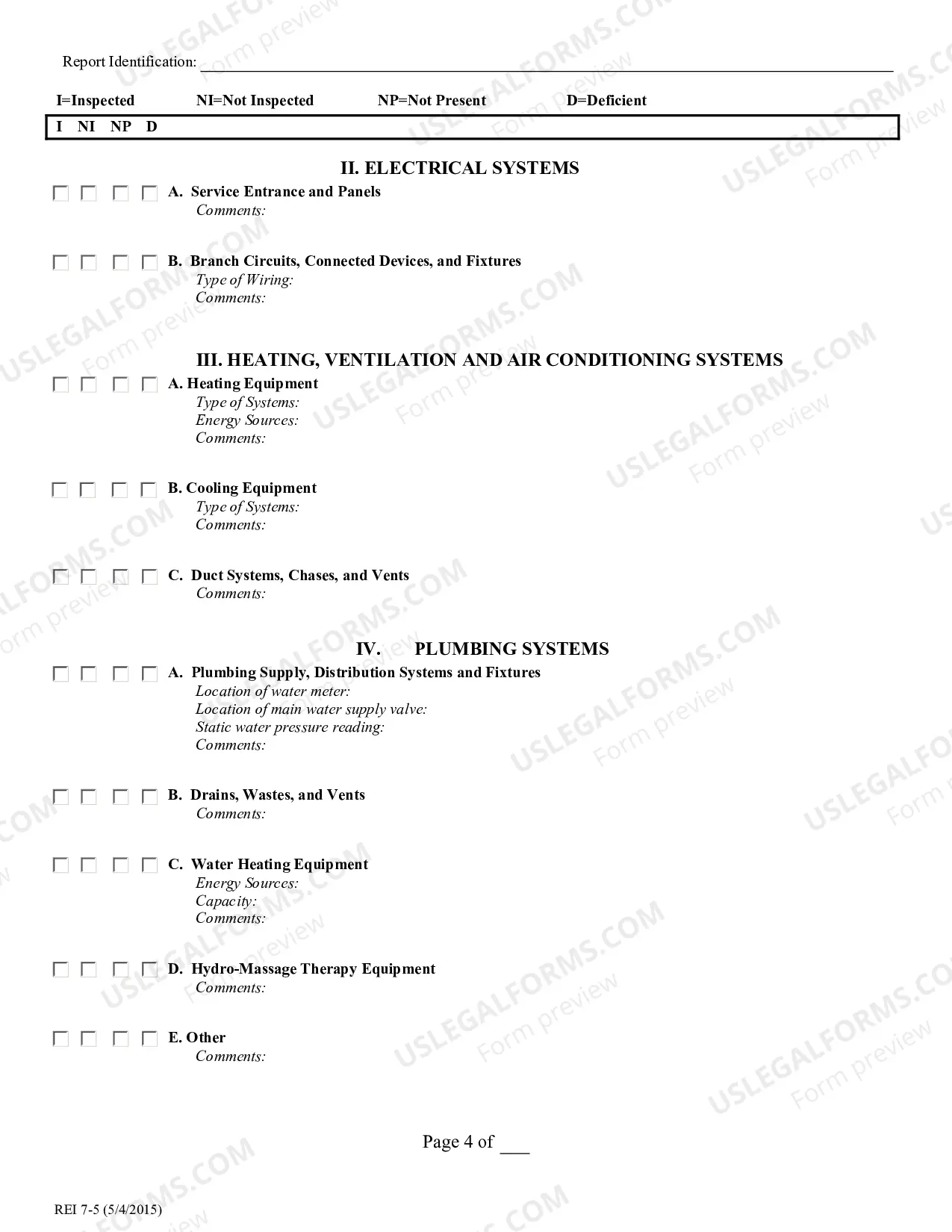 Preview Property Inspection Report