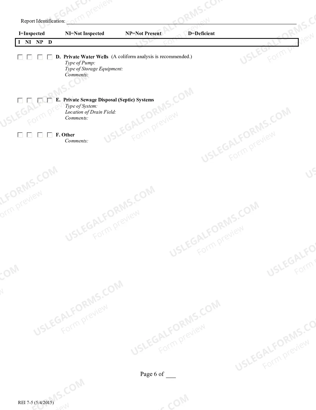 Preview Property Inspection Report