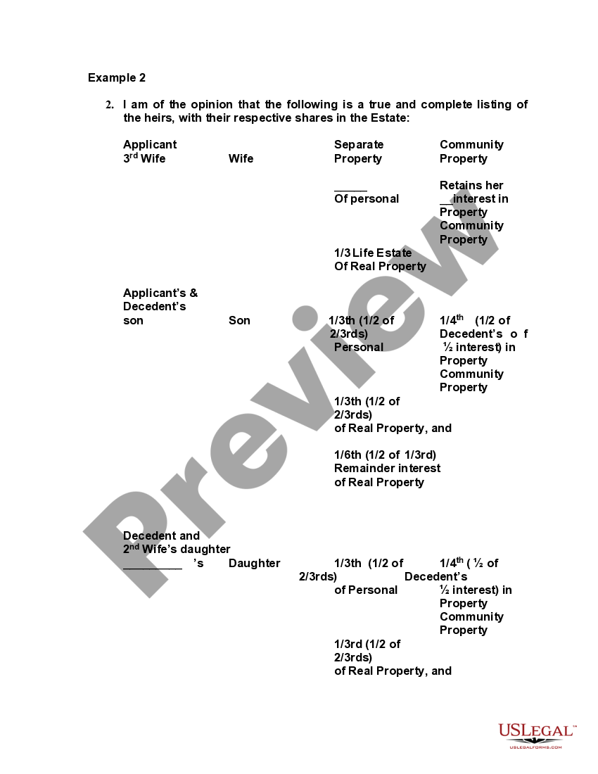 Texas Report of Attorney Ad Litem in Heirship Proceeding US Legal Forms