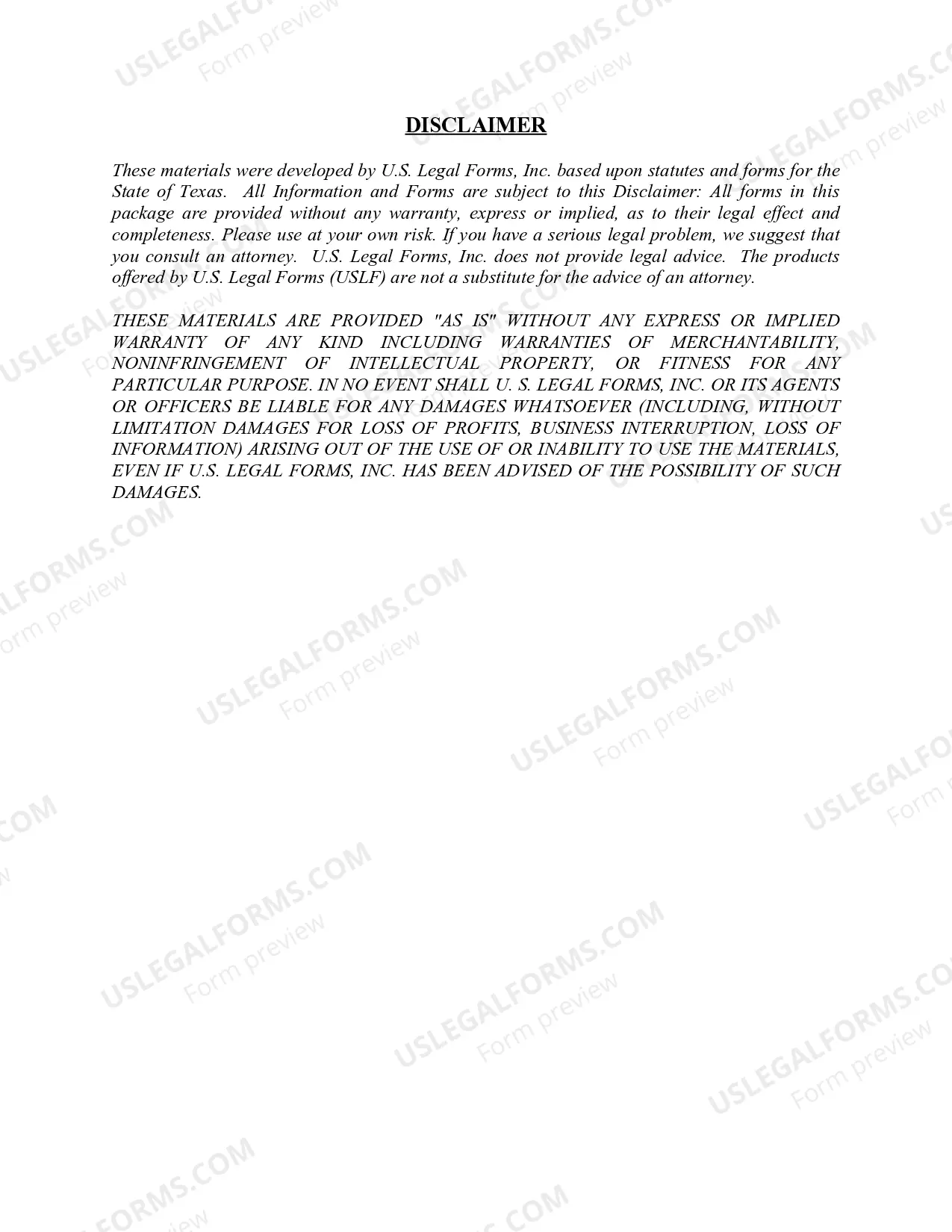 Preview Warranty Deed for Separate Property of One Spouse to Both Spouses as Joint Tenants