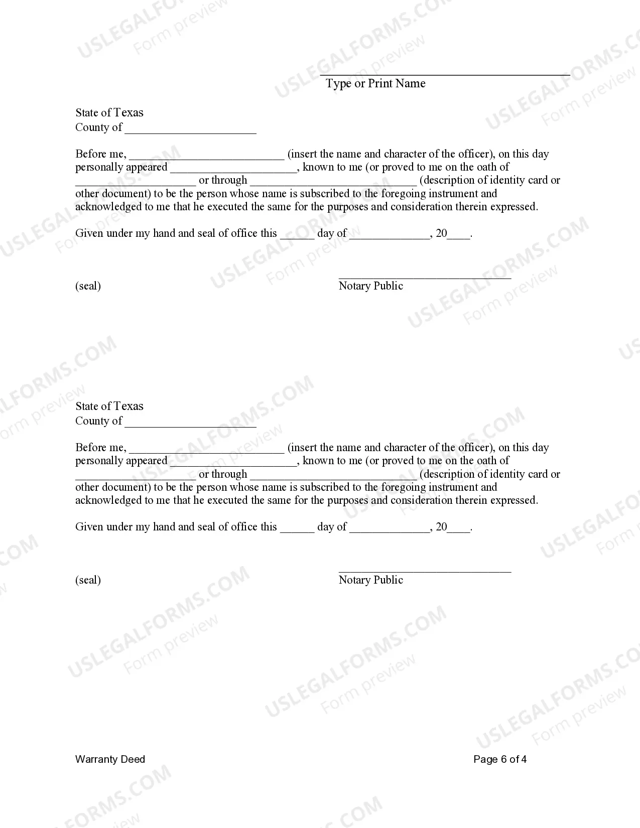 Preview Warranty Deed for Three Individuals to One Individual with Reserved Life Estates