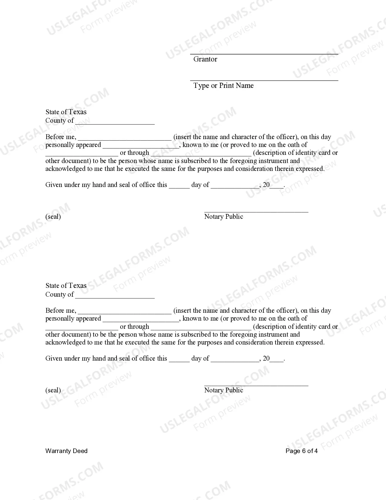 Preview Warranty Deed for Three Individuals to One Individual with Reserved Life Estates