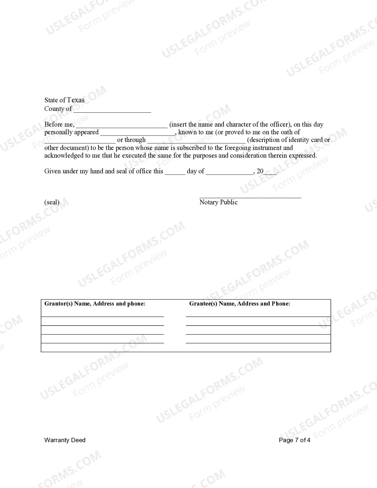 Preview Warranty Deed for Three Individuals to One Individual with Reserved Life Estates