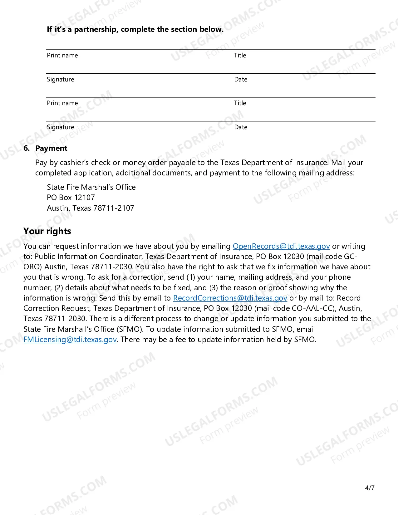 Preview Application for Class B Fireworks Singular or Multiple Display Permit