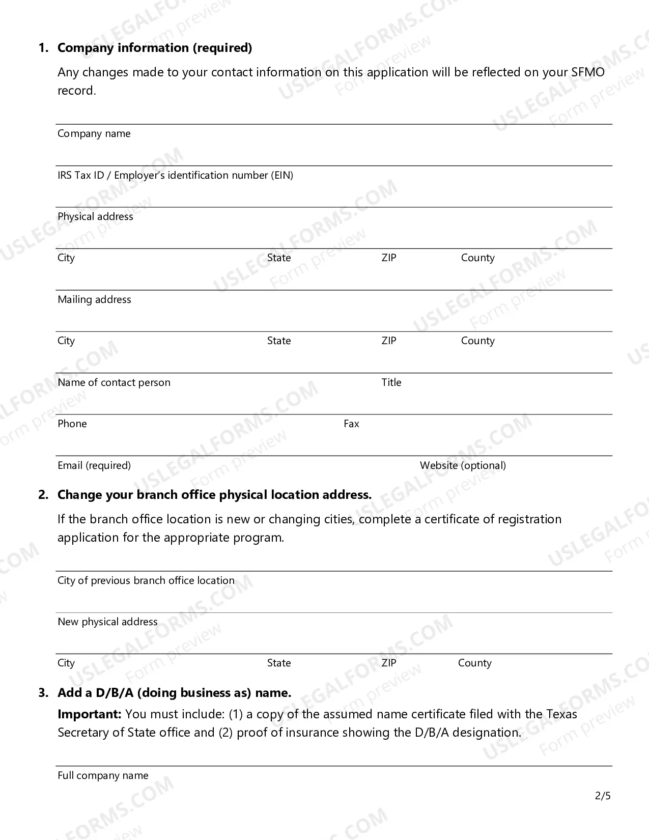 Preview File Update Form