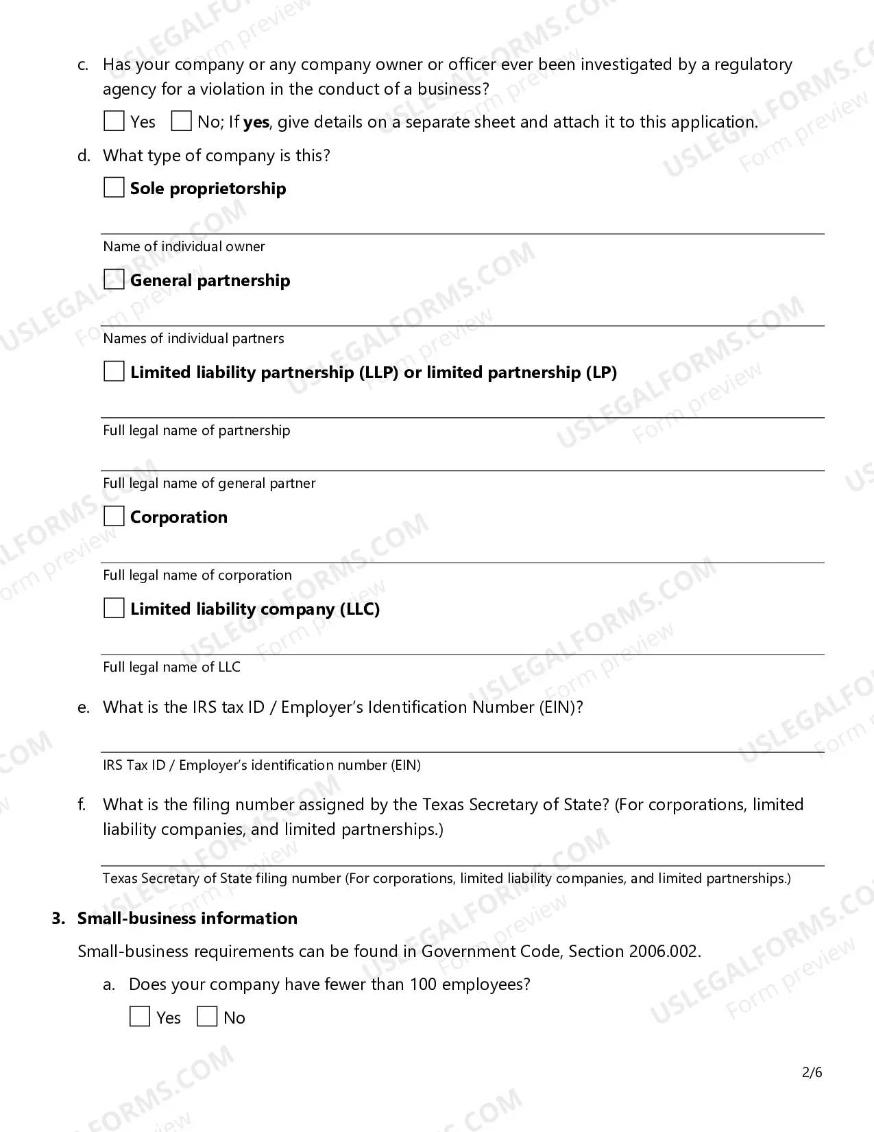 Preview Training School Approval Application