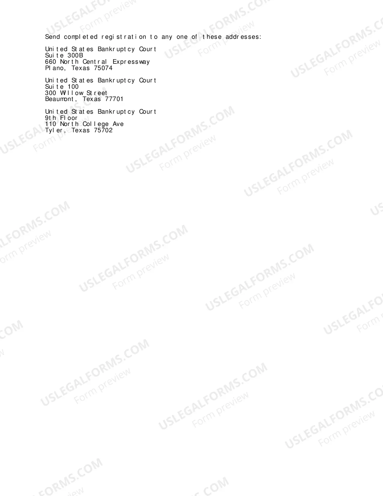 Preview Electronic Case Filing System Attorney Registration Form
