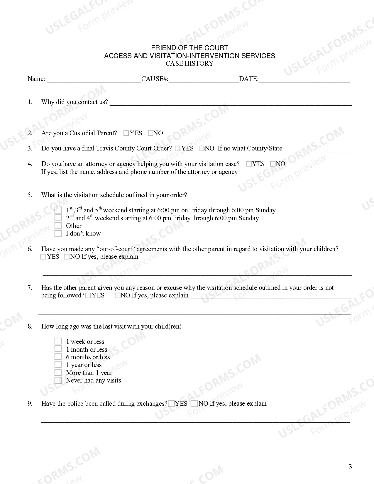 Preview Intervention Services Application