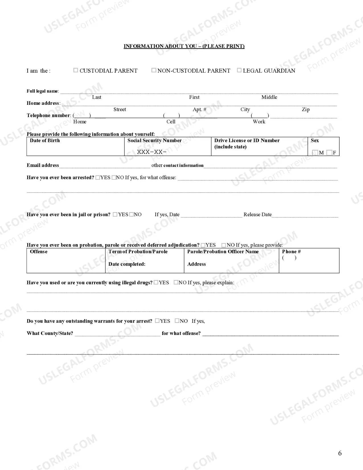 Preview Intervention Services Application