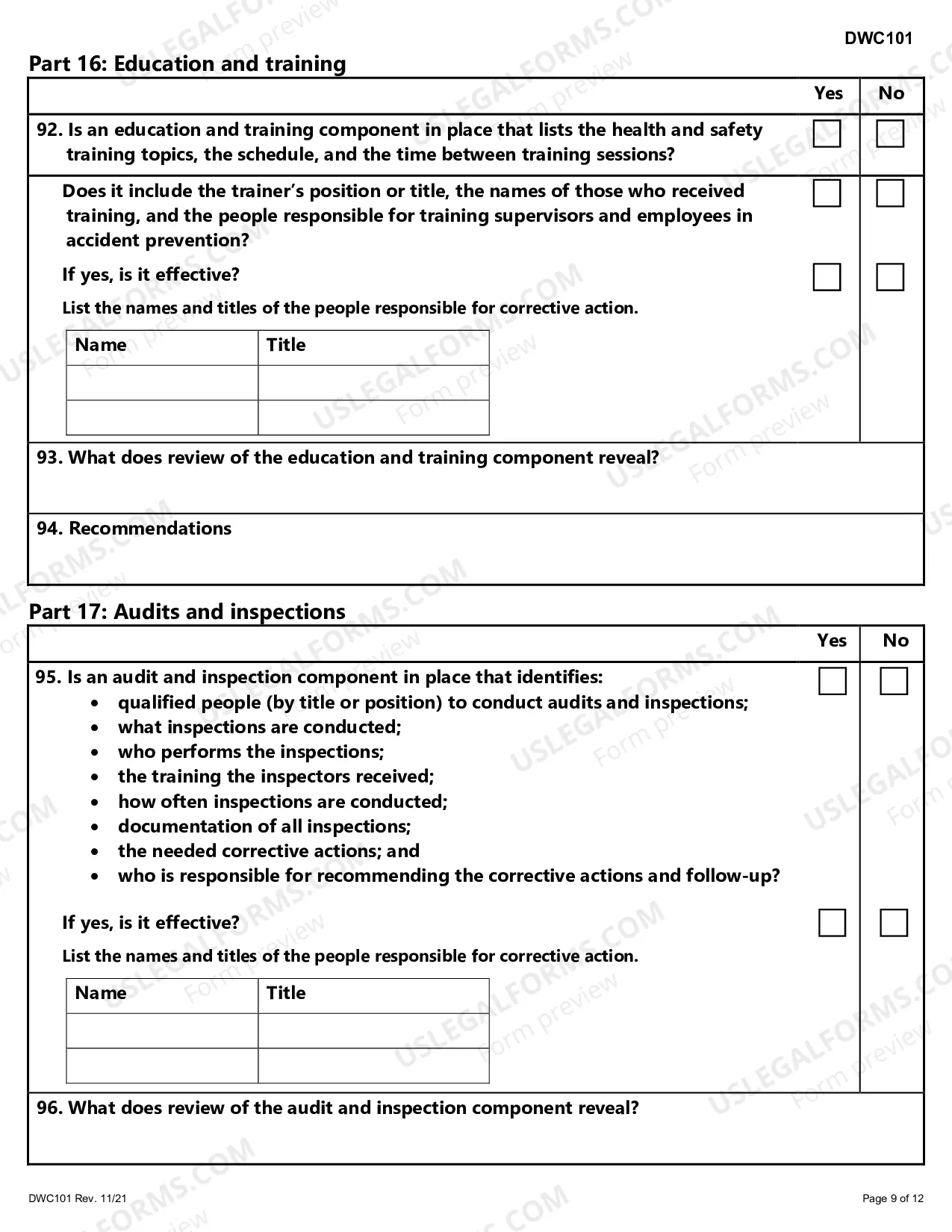 Preview Program Review Report w-Instructions