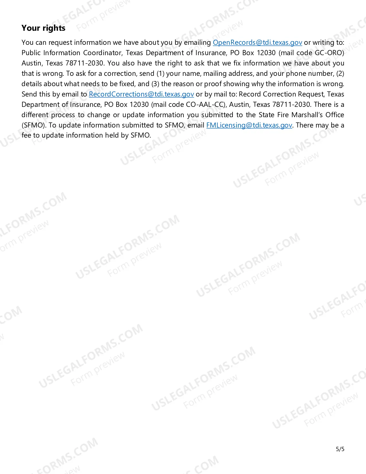 Preview Fire Sprinkler Responsible Managing Employee (RME) License Application