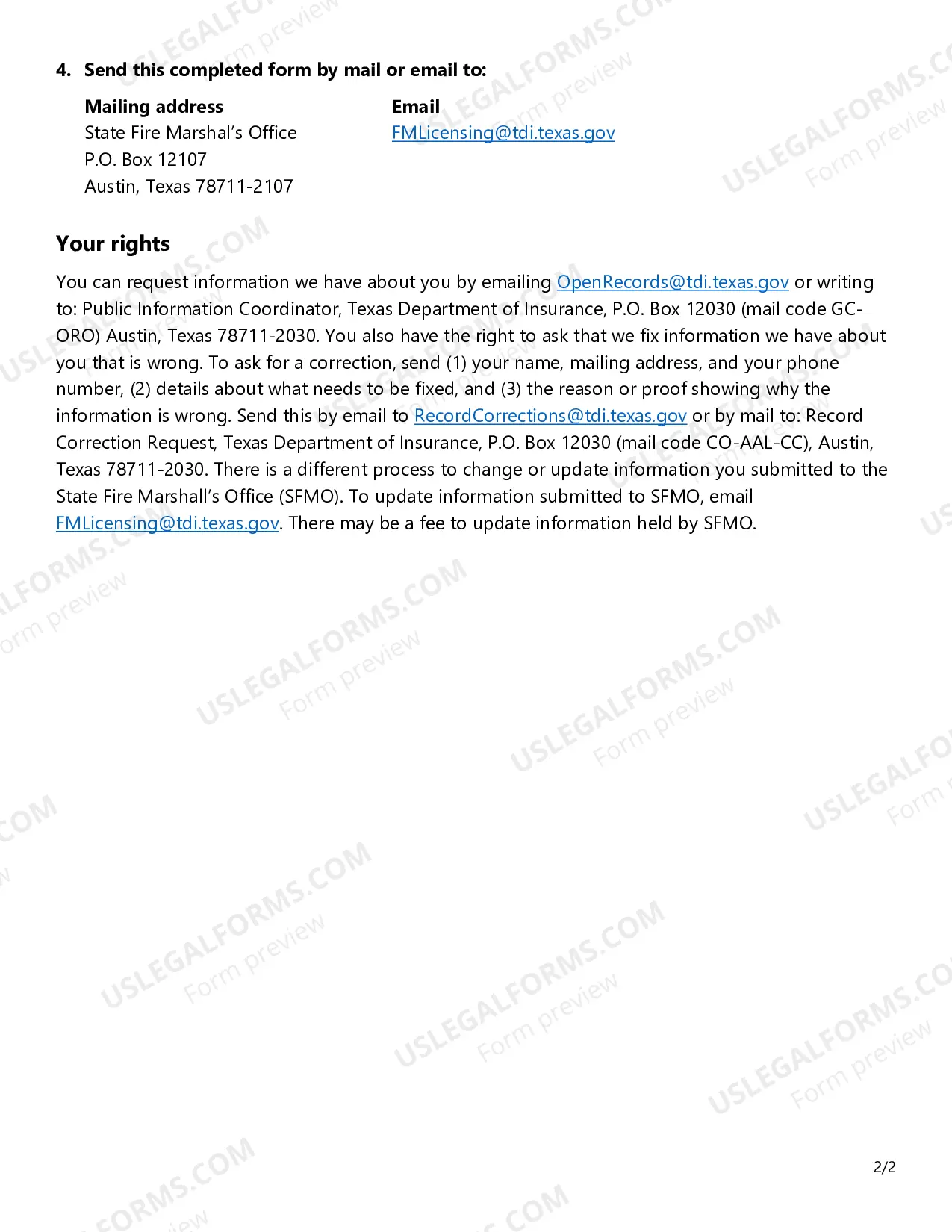 Preview Licensed Employee Termination Notice